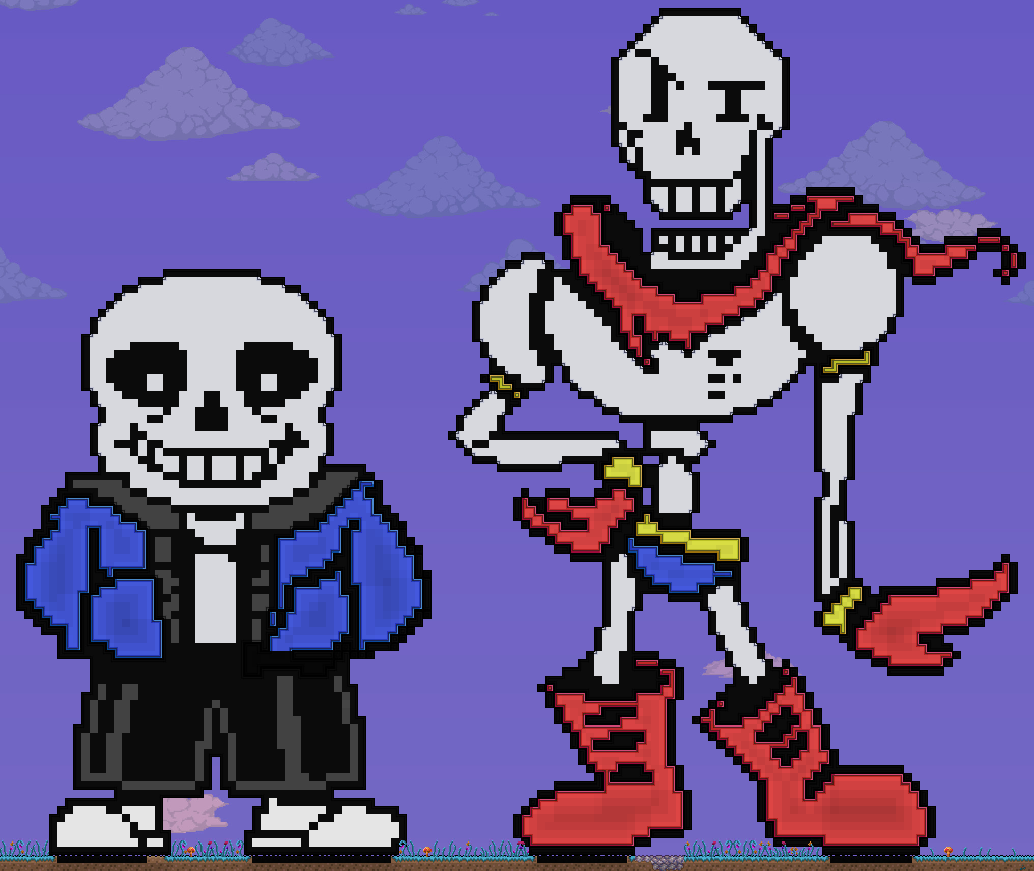 Sans And Papyrus Wallpapers