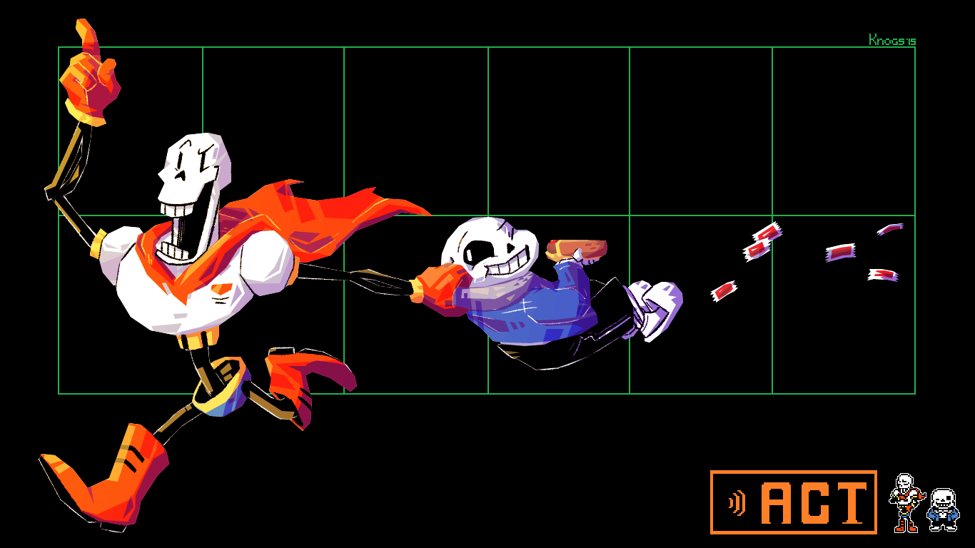 Sans And Papyrus Wallpapers