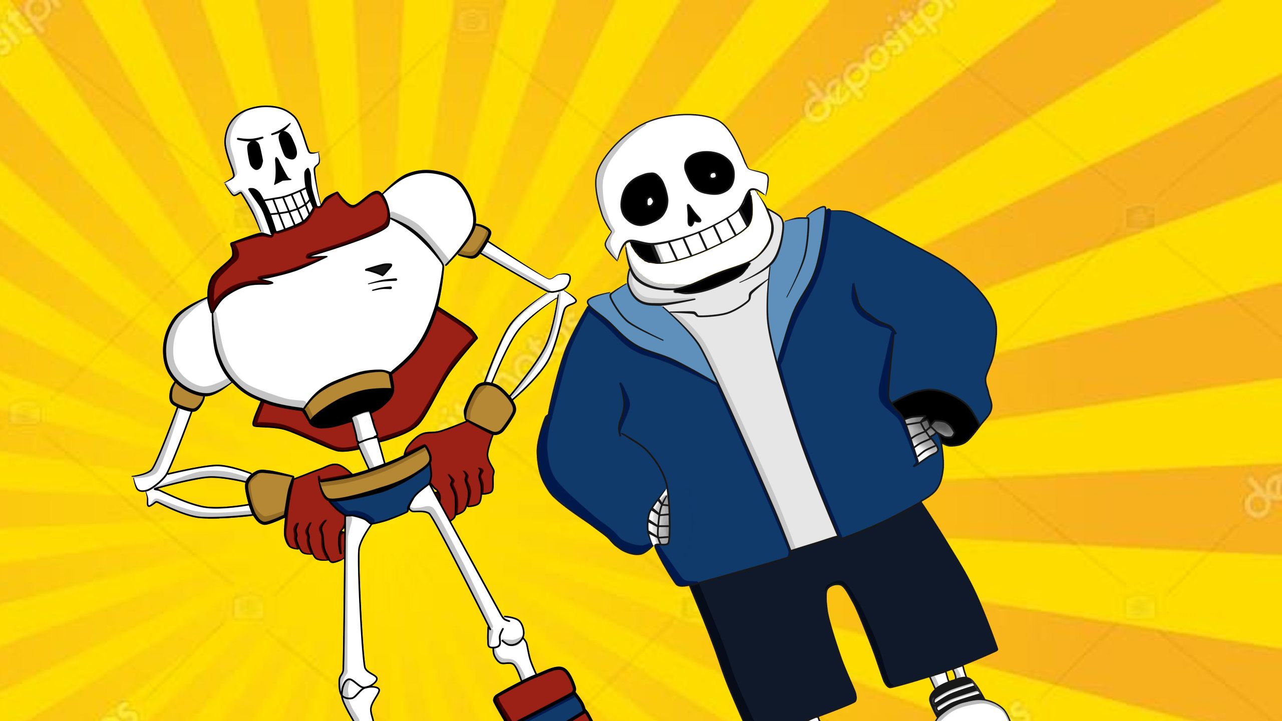 Sans And Papyrus Wallpapers