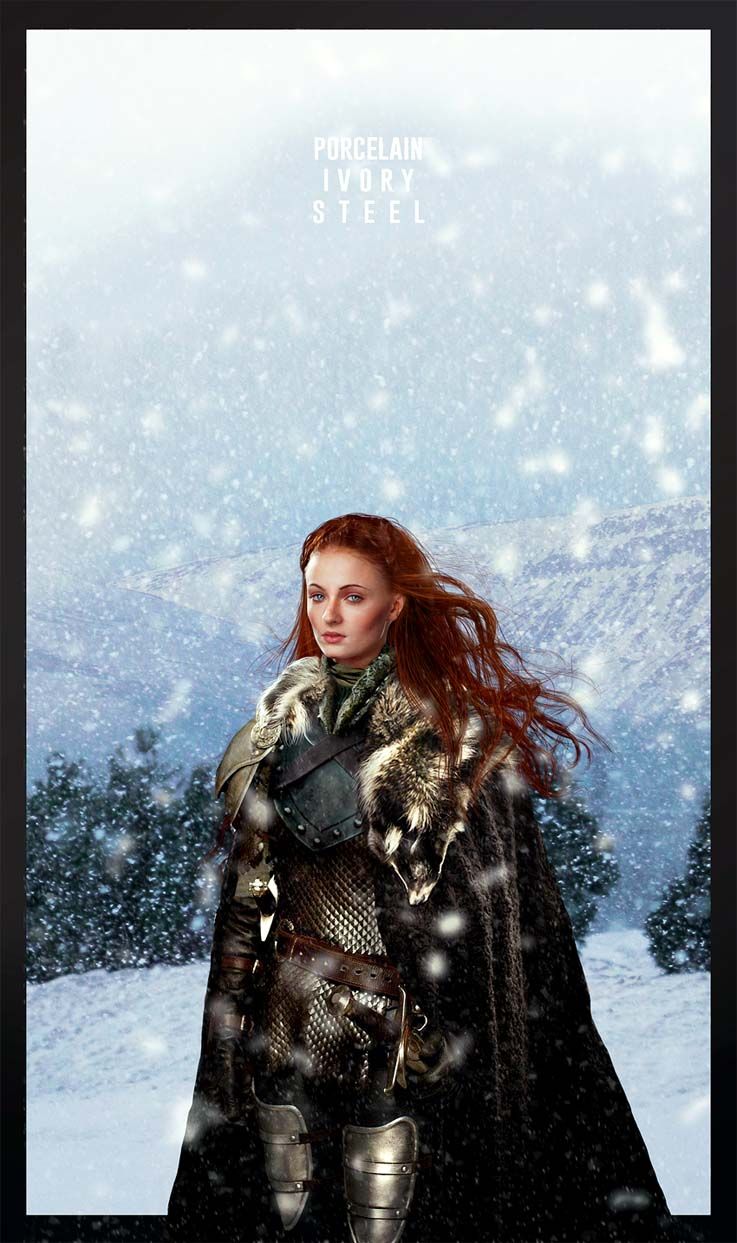 Sansa Stark Queen In The North Wallpapers