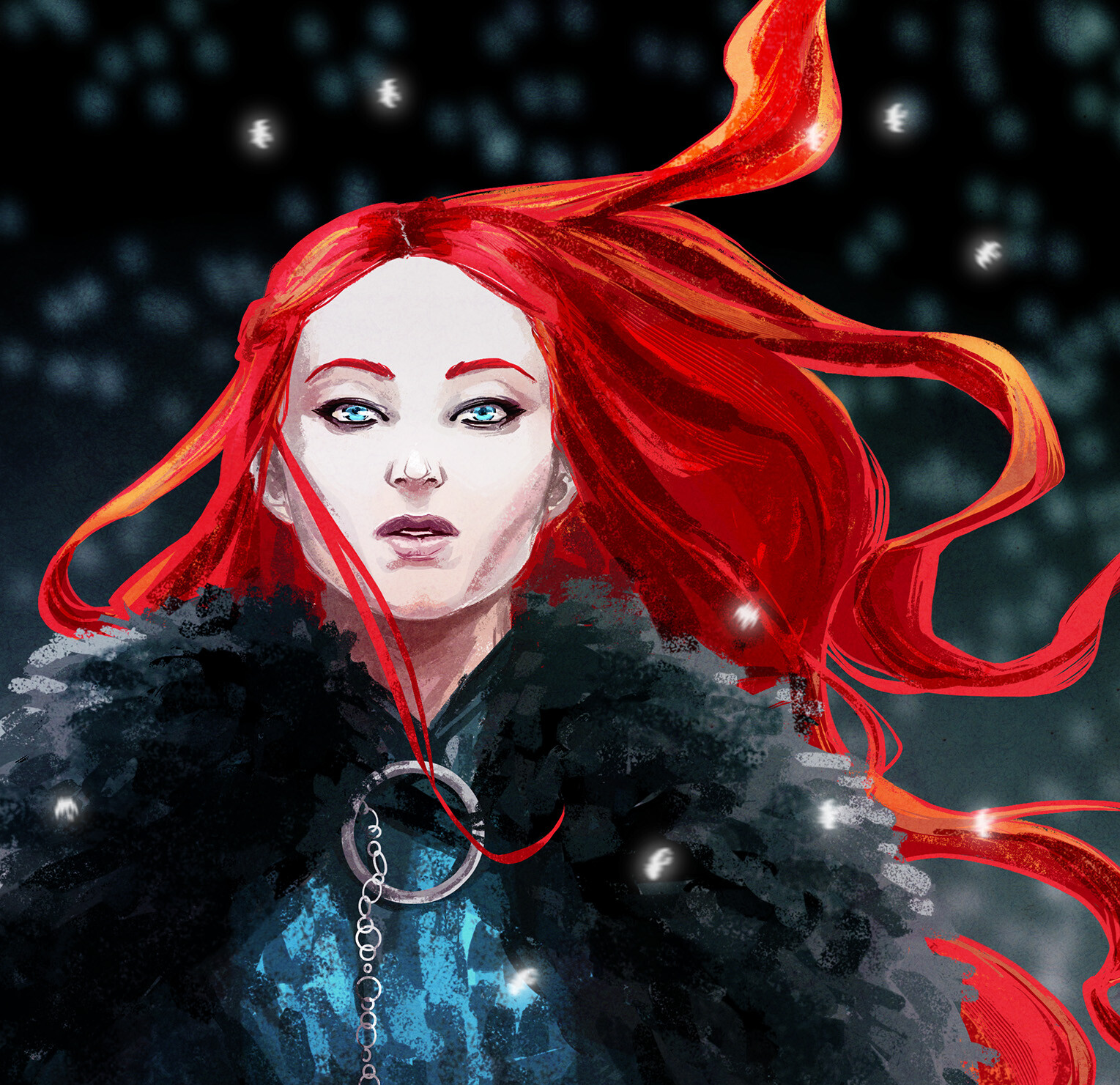 Sansa Stark Queen Of Winterfell Wallpapers