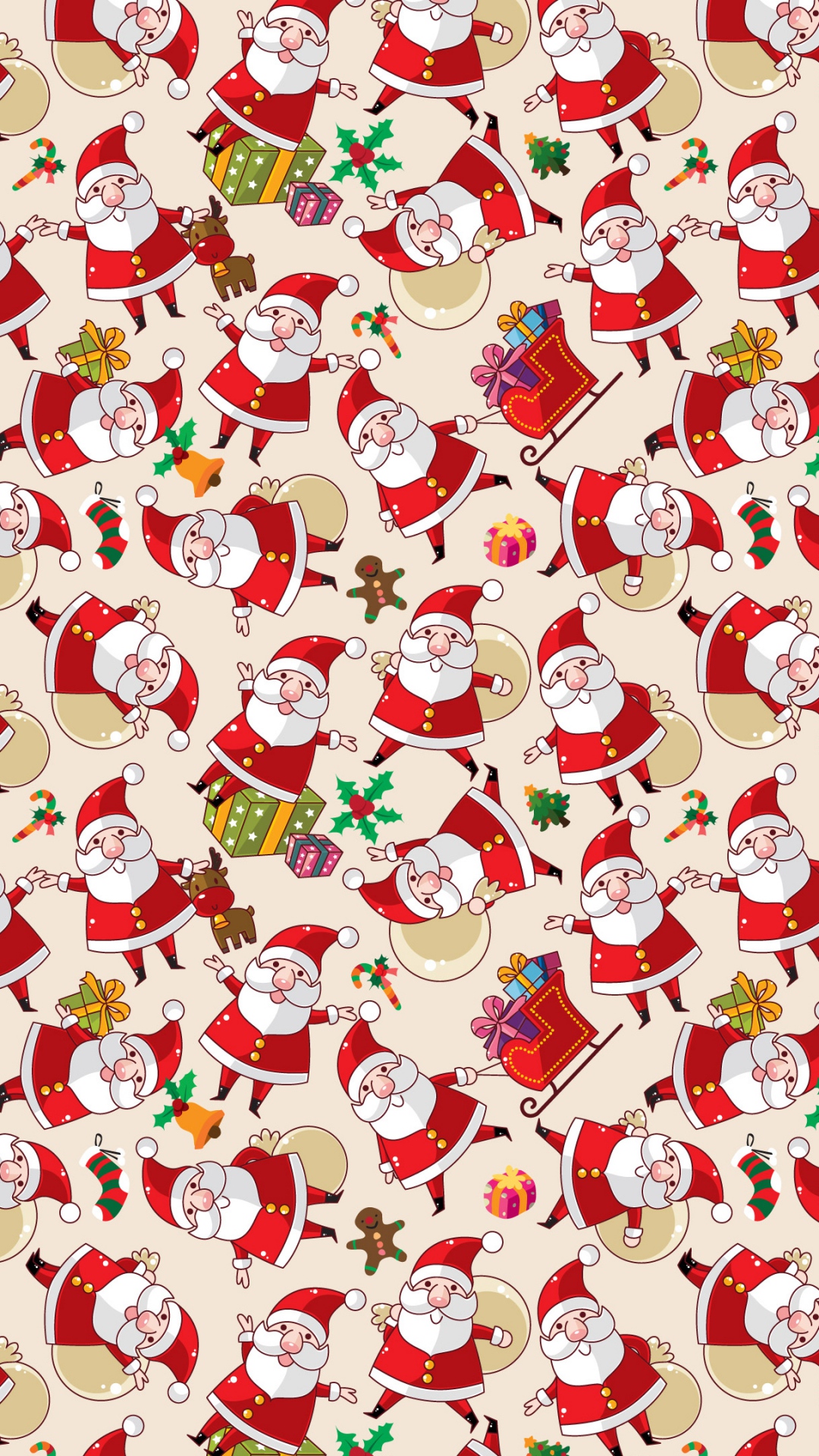 Santa Iphone Wallpapers