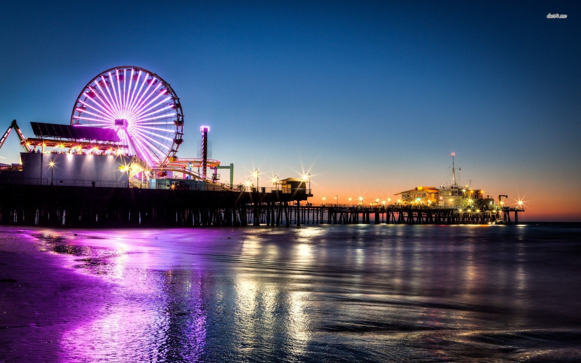 Santa Monica Pier Wallpapers