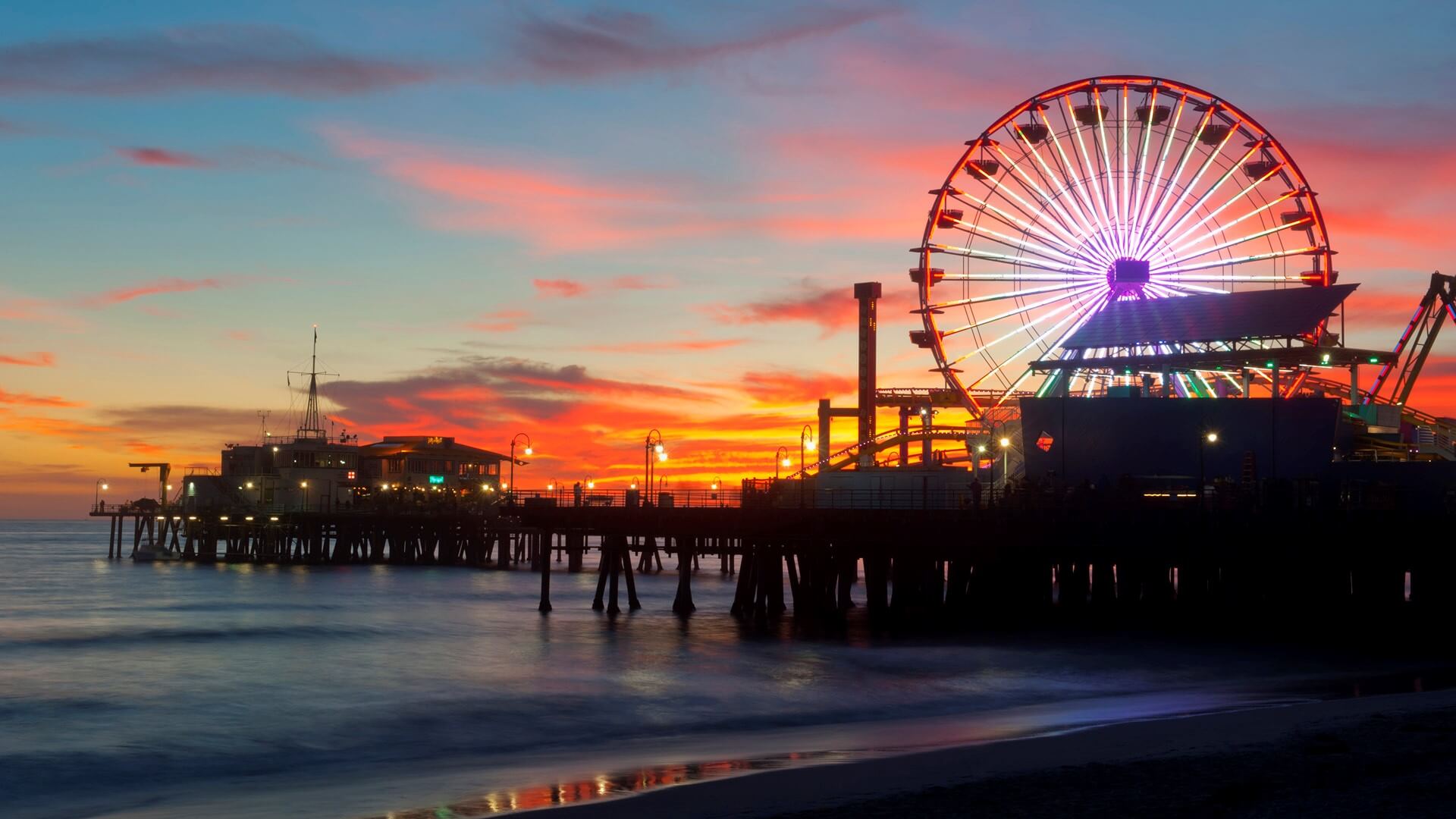 Santa Monica Pier Wallpapers