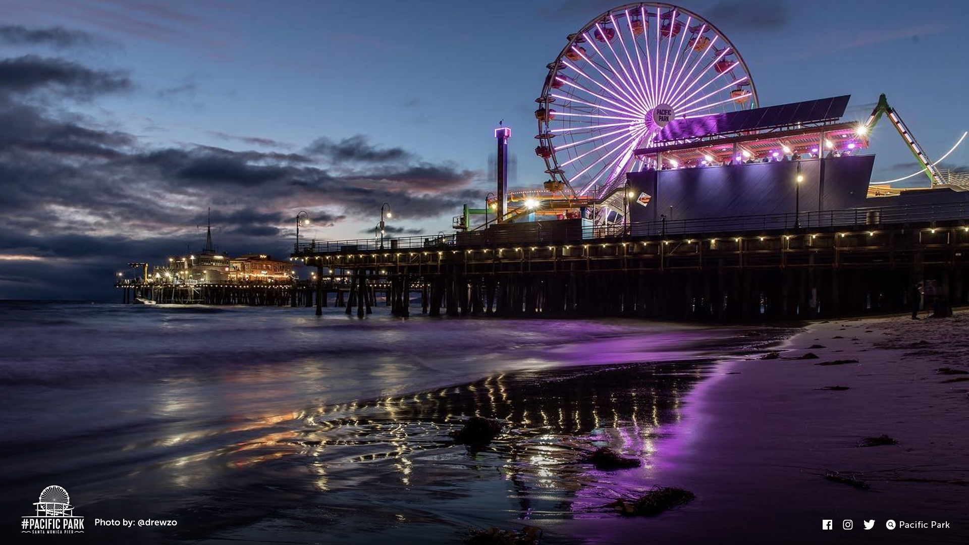 Santa Monica Zoom Background