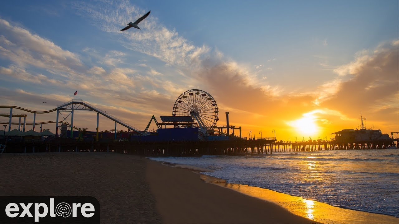 Santa Monica Zoom Background