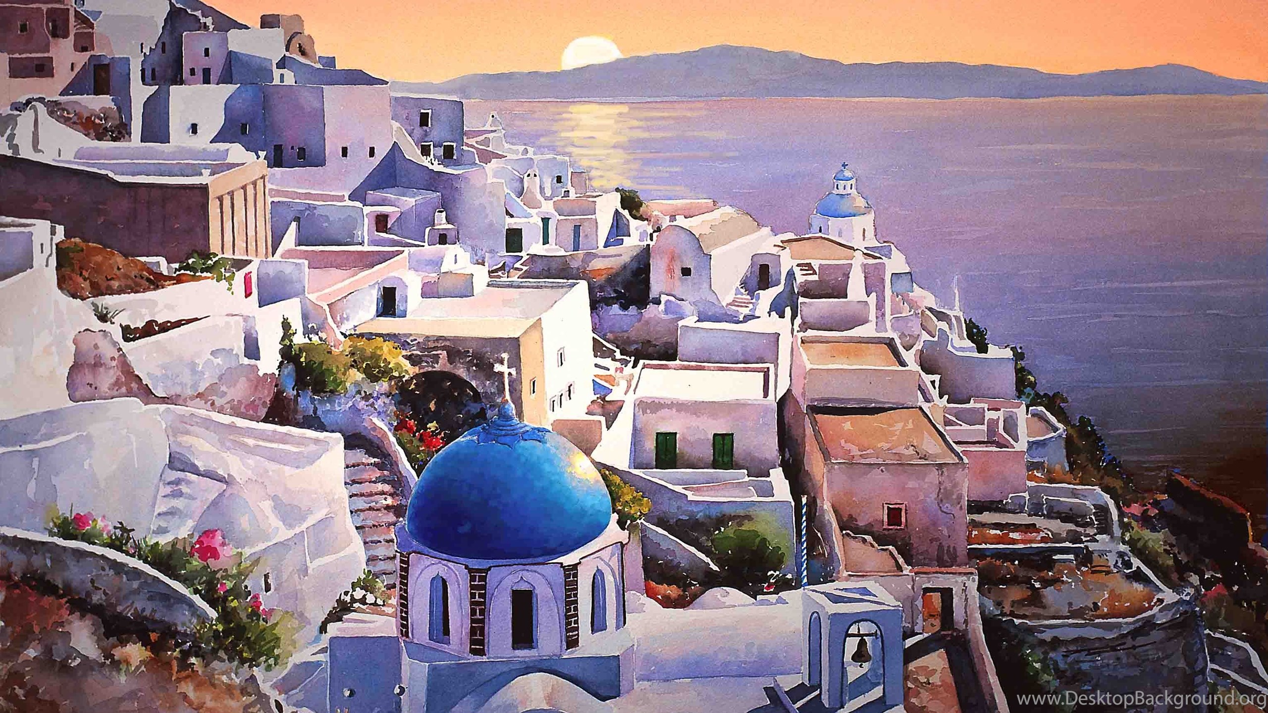 Santorini Wallpapers