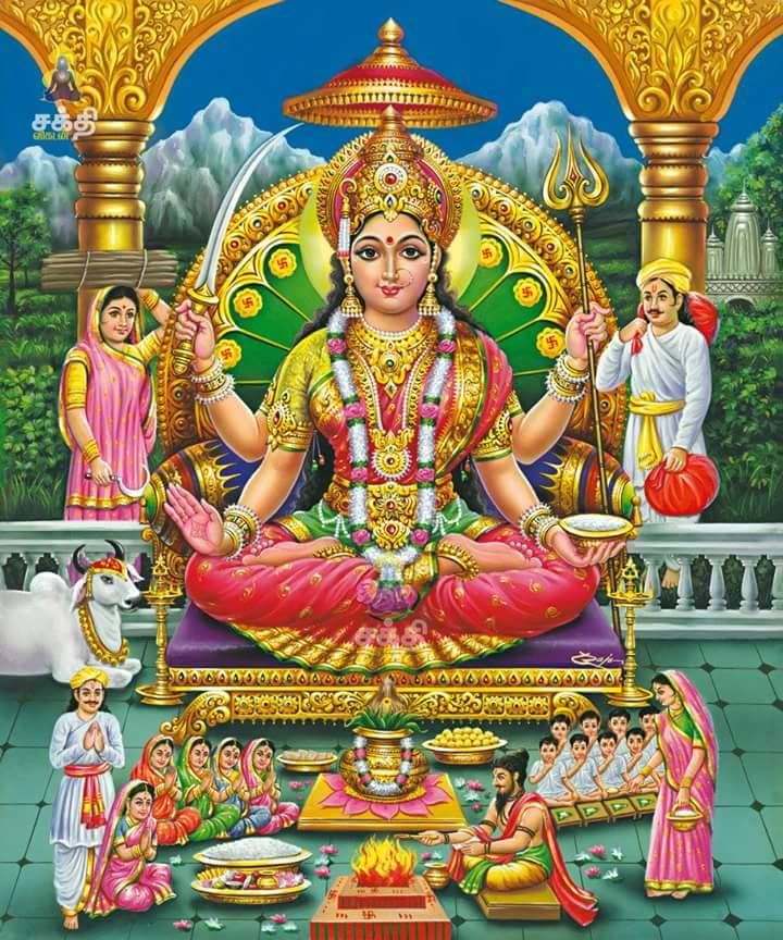 Santoshi Maa Image Wallpapers