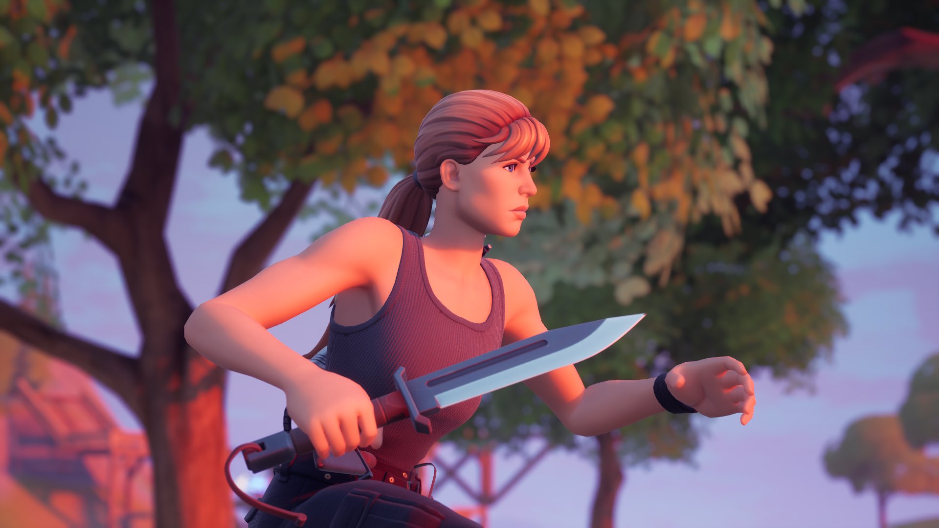 Sarah Connor Fortnite Wallpapers