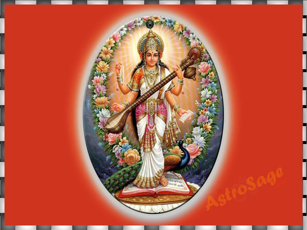 Saraswati Devi Images Wallpapers