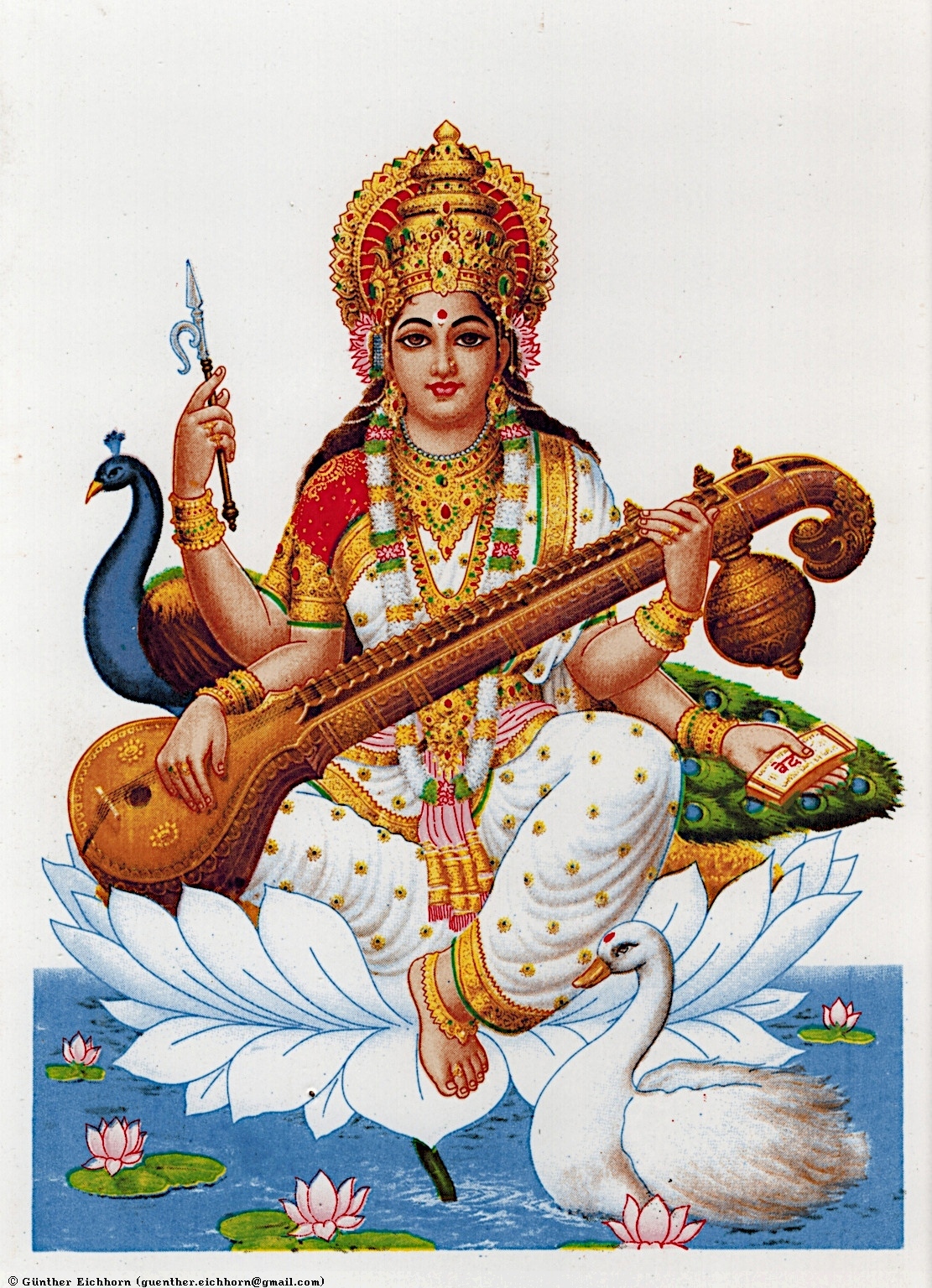 Saraswati Devi Images Wallpapers