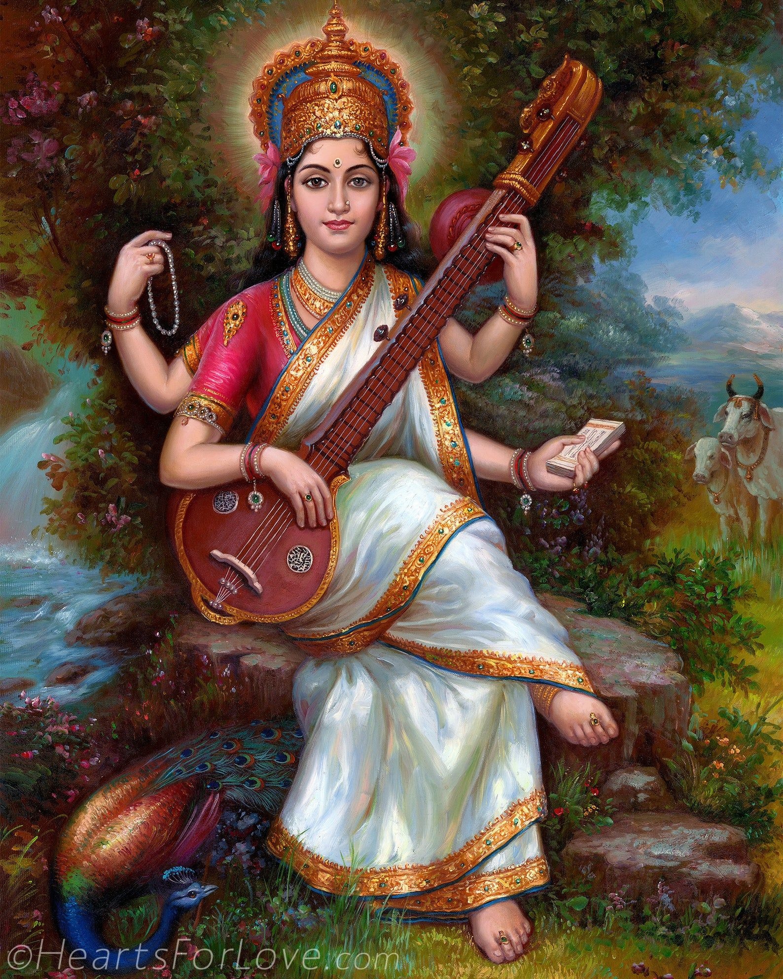 Saraswati Devi Images Wallpapers