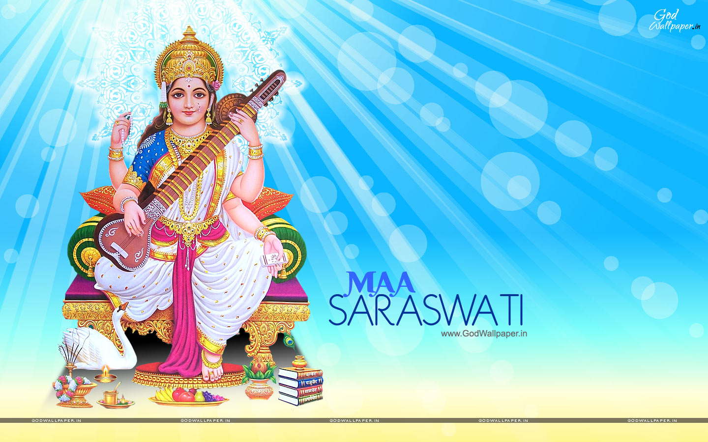 Saraswati Devi Images Wallpapers