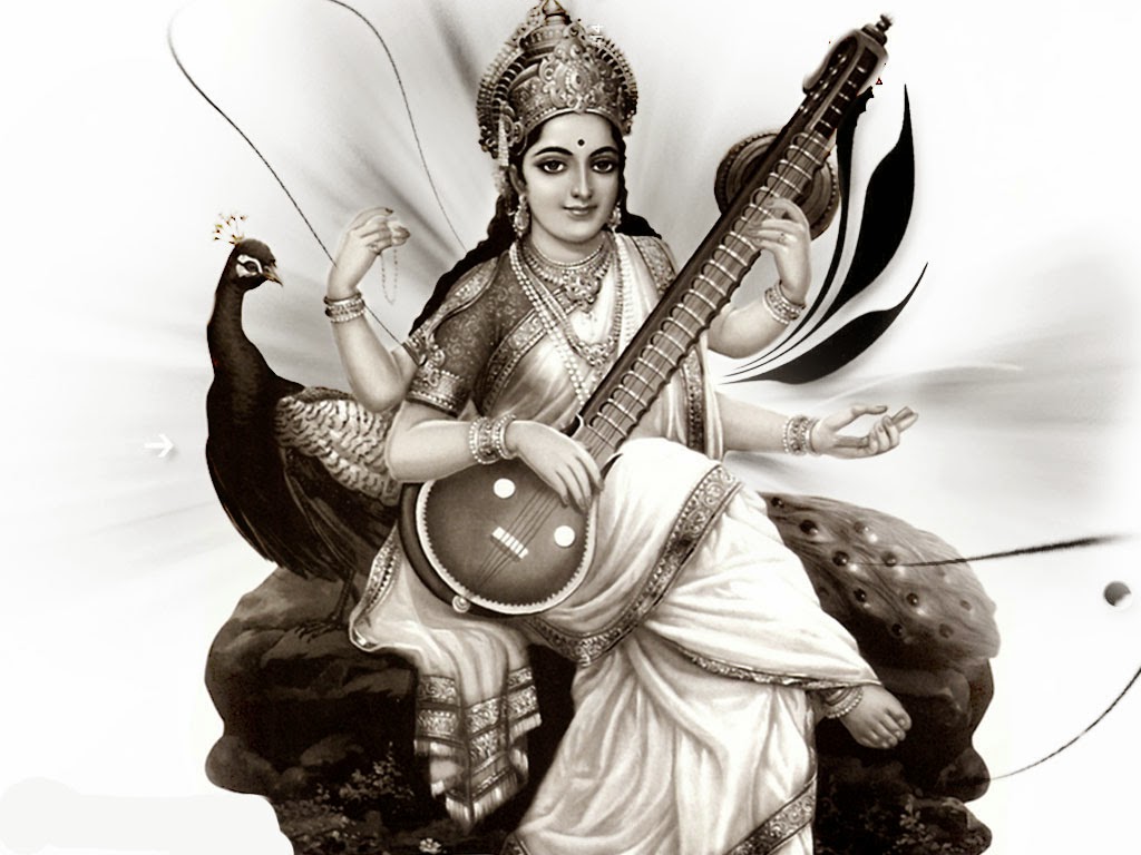 Saraswati Devi Images Wallpapers