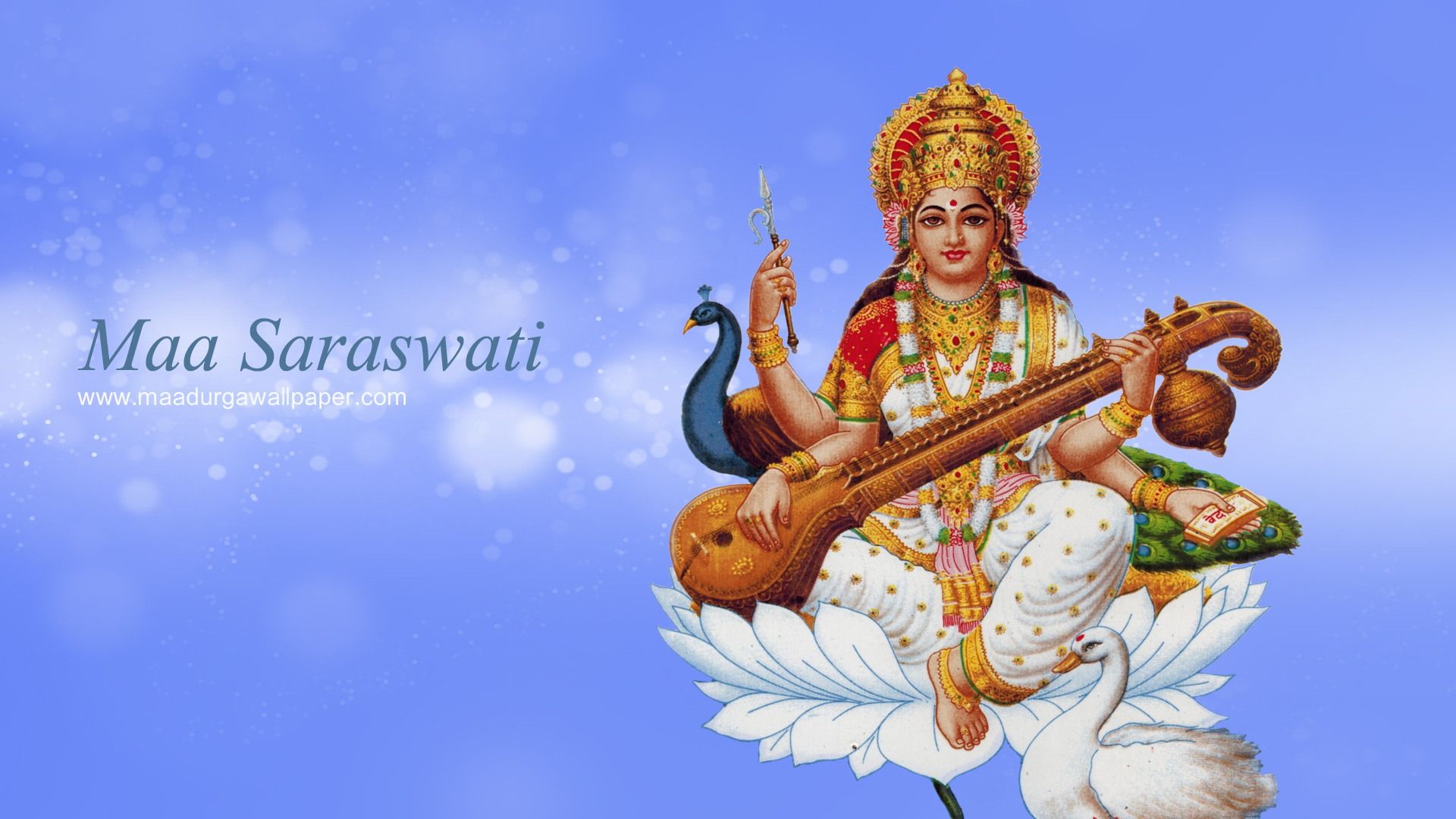 Saraswati Devi Images Wallpapers