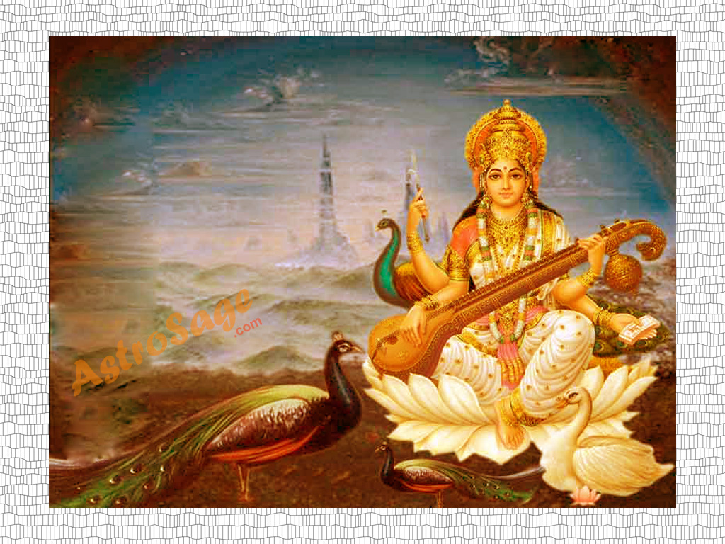 Saraswati God Wallpapers