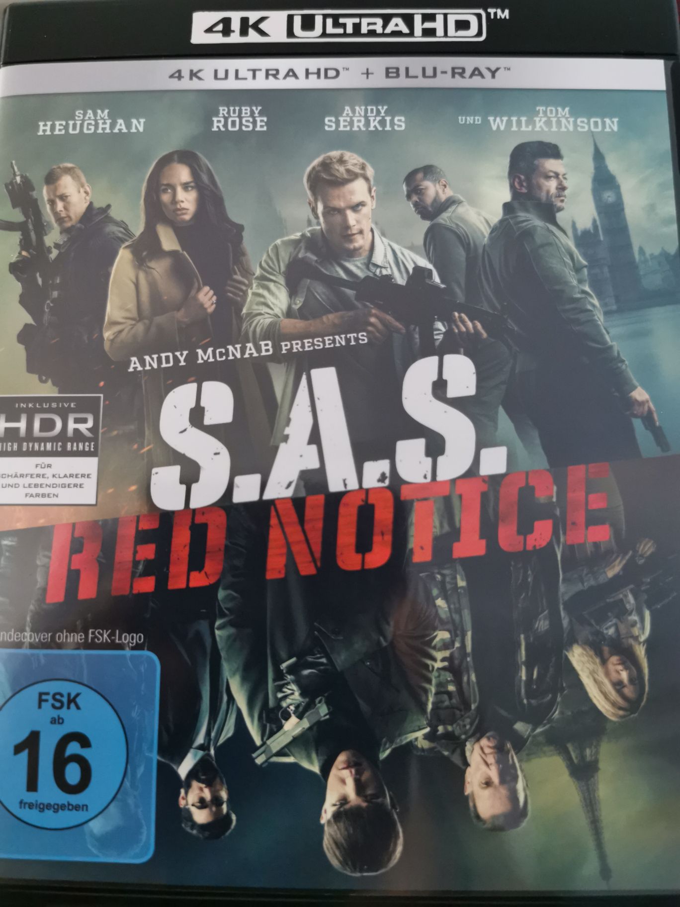 Sas: Red Notice Movie Poster Wallpapers