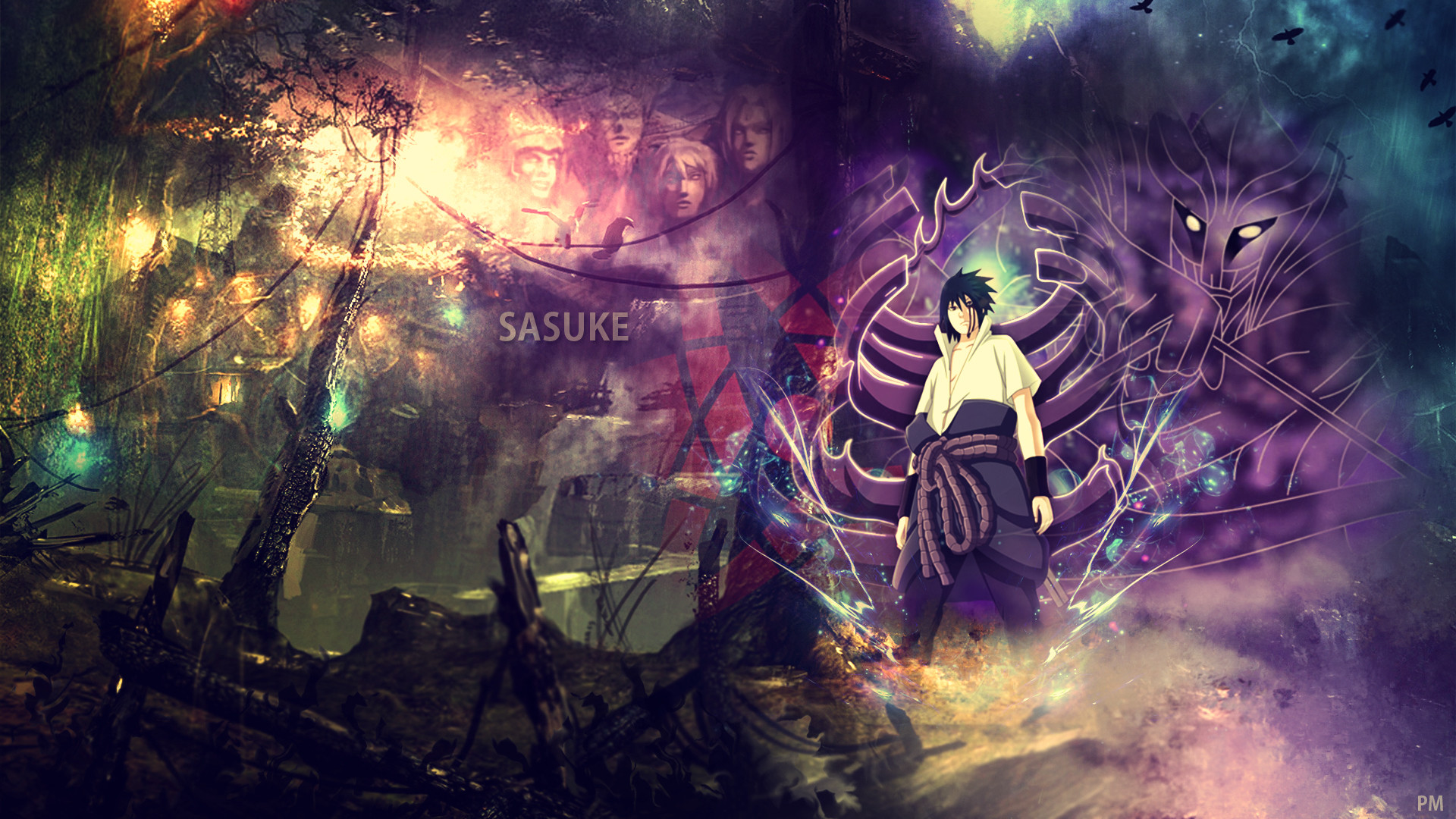 Sasuke Backgrounds