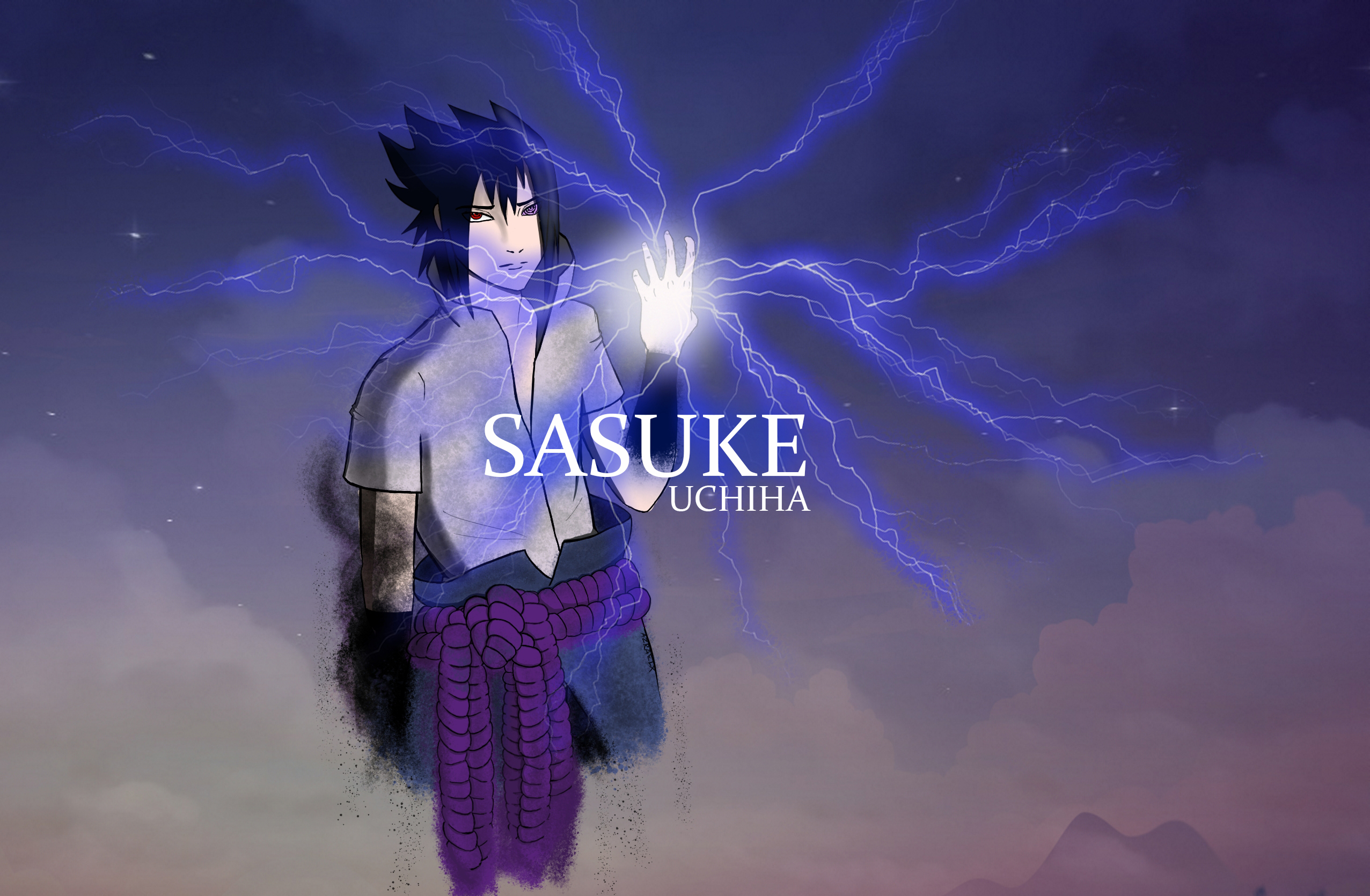 Sasuke Chidori Wallpapers