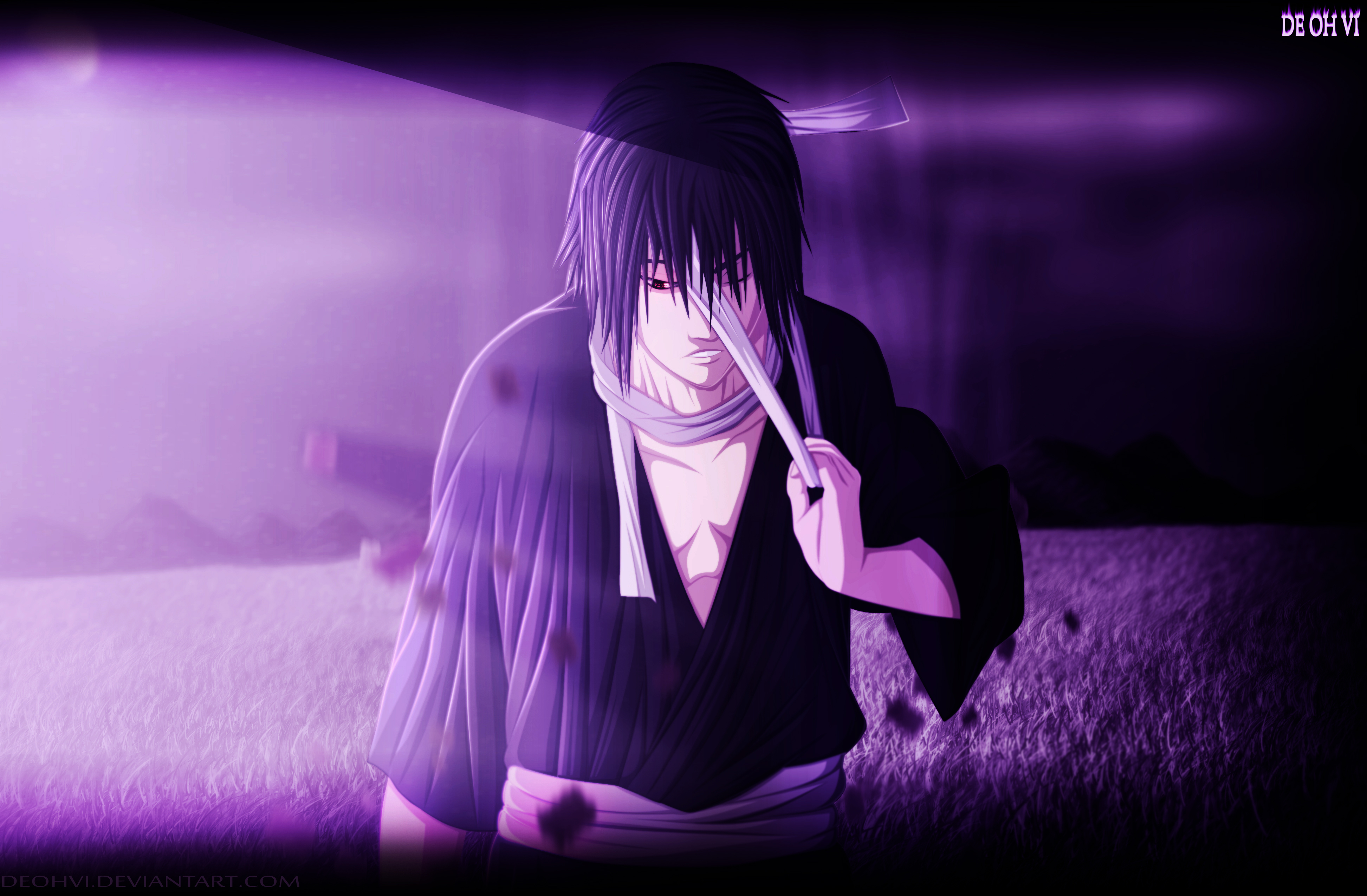Sasuke Purple Wallpapers