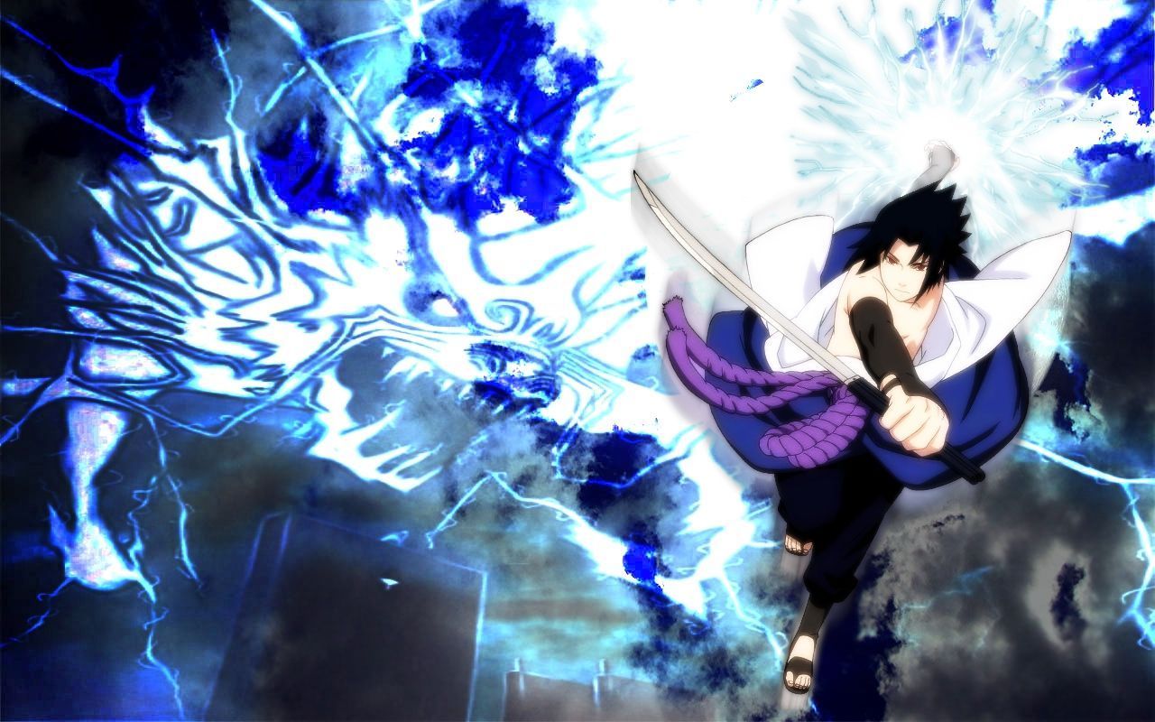 Sasuke Rinnegan Chidori Wallpapers