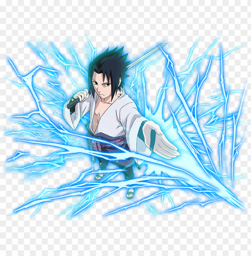Sasuke White Background