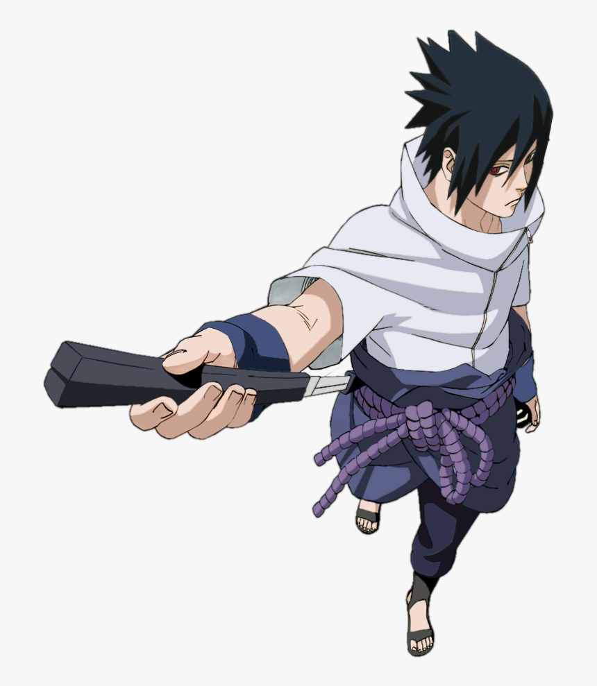 Sasuke White Background