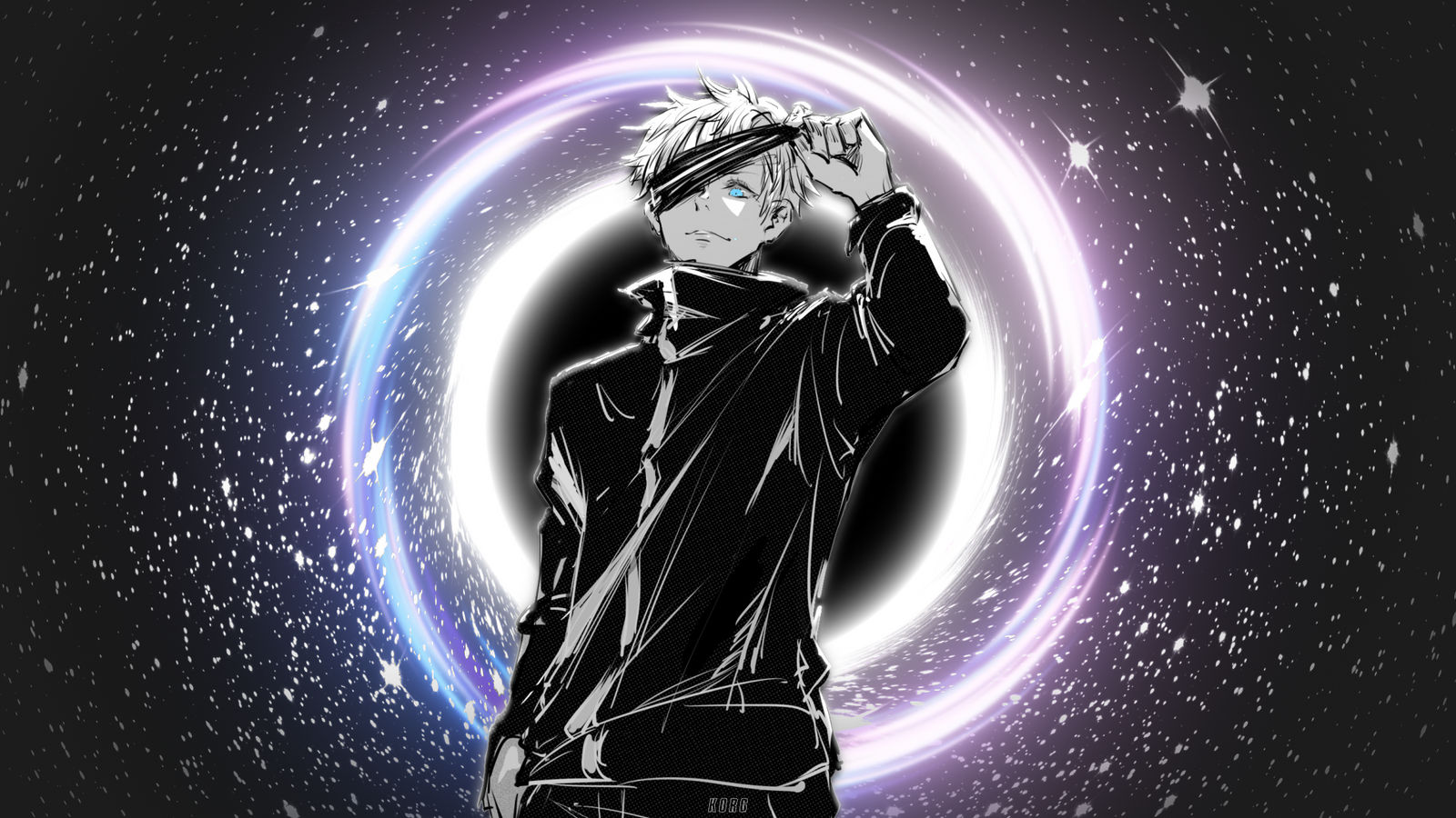 Satoru Gojo Jujutsu Kaisen Art Wallpapers