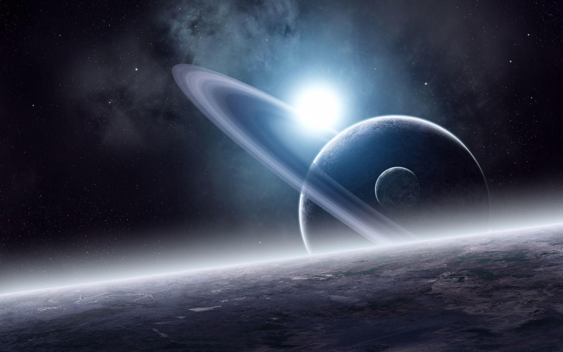 Saturn 10K Art Wallpapers