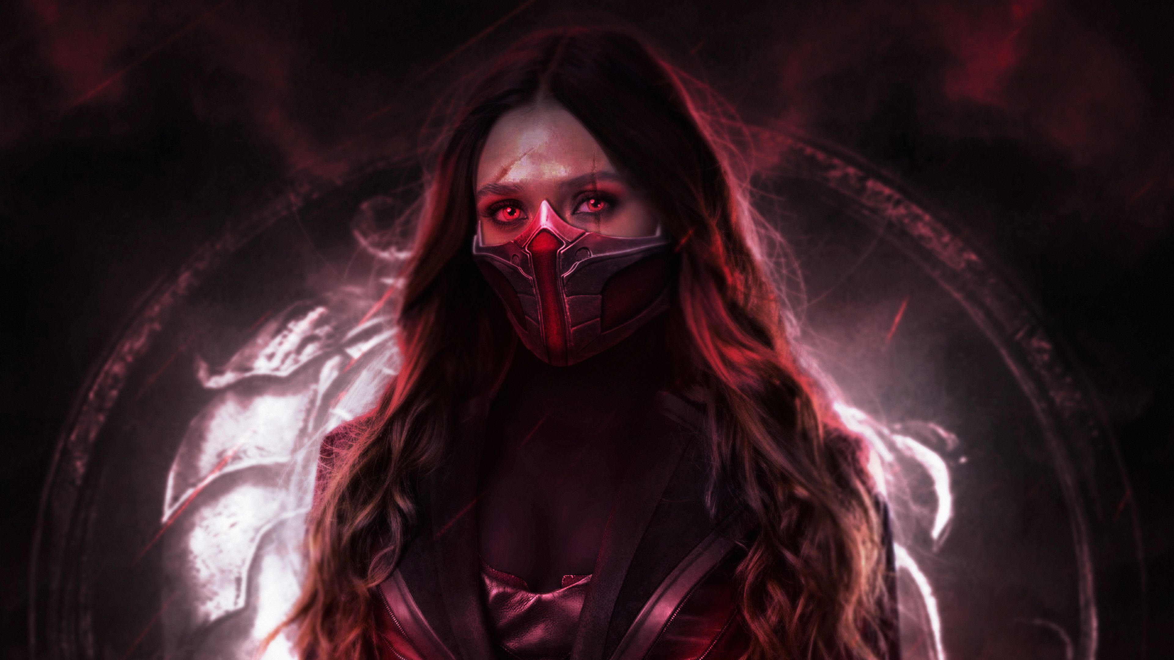 Scarlet Witch 4K Art Wallpapers