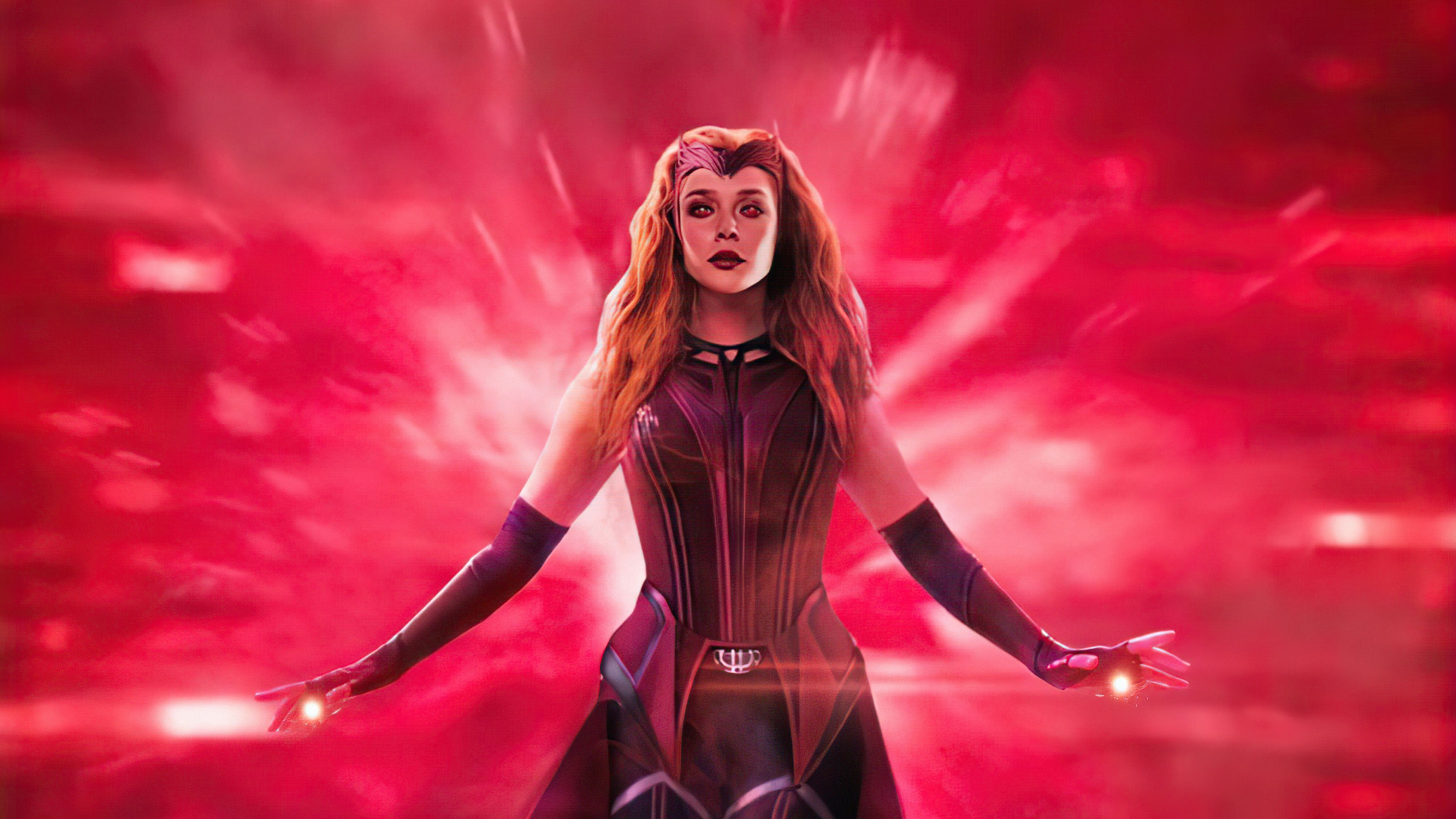Scarlet Witch 4K Art Wallpapers