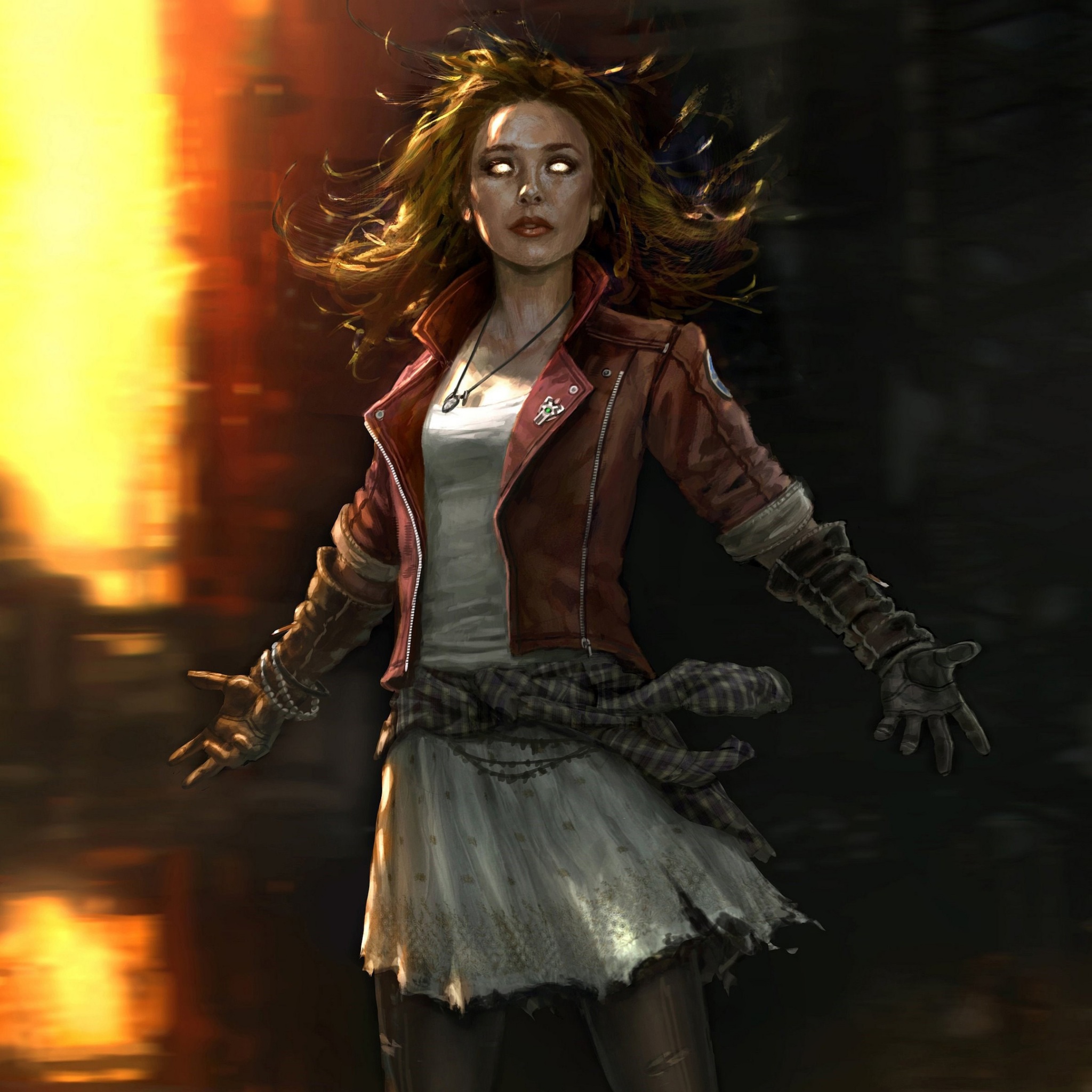 Scarlet Witch 4K Art Wallpapers