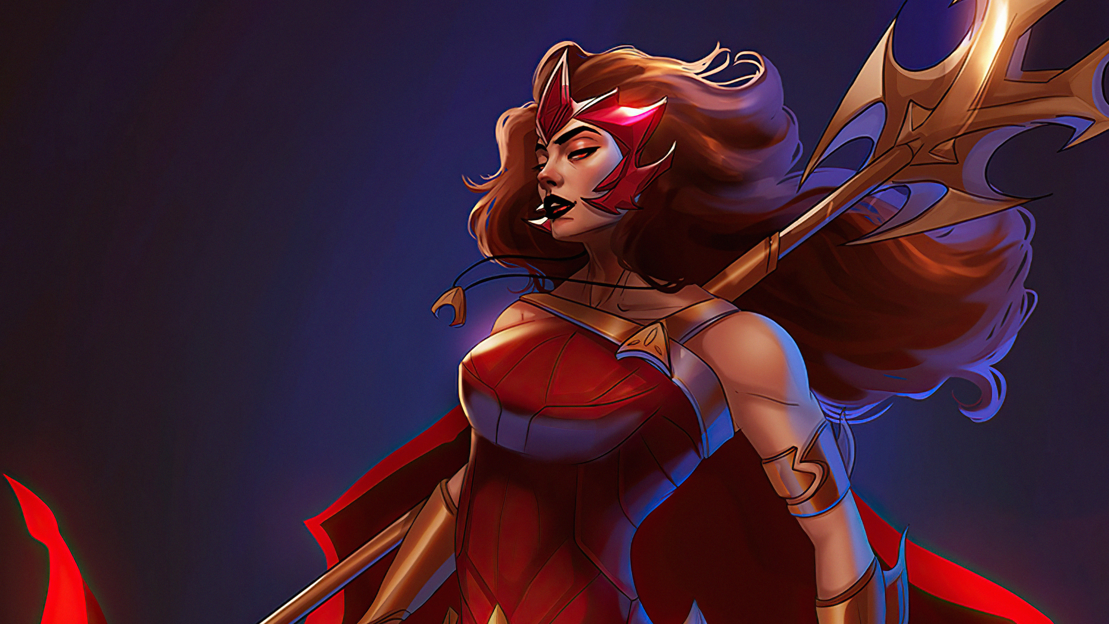 Scarlet Witch 4K Artwork Wallpapers