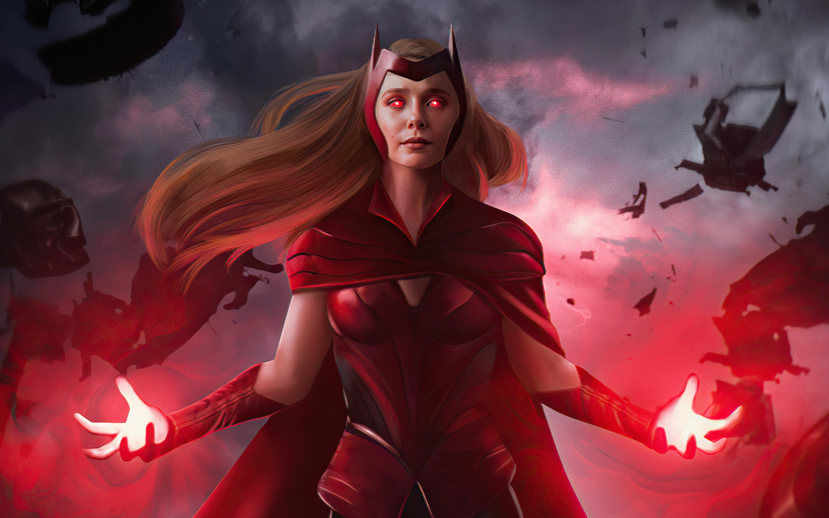 Scarlet Witch Marvel Cool Art Wallpapers