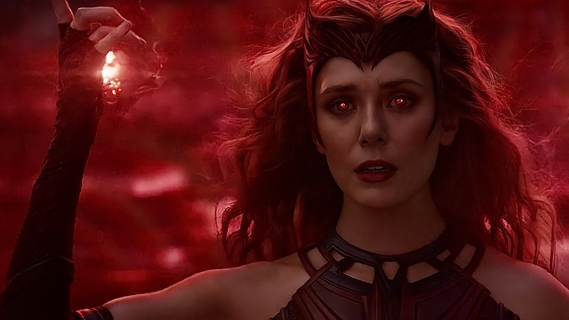 Scarlet Witch Wanda Vision Full Power Wallpapers