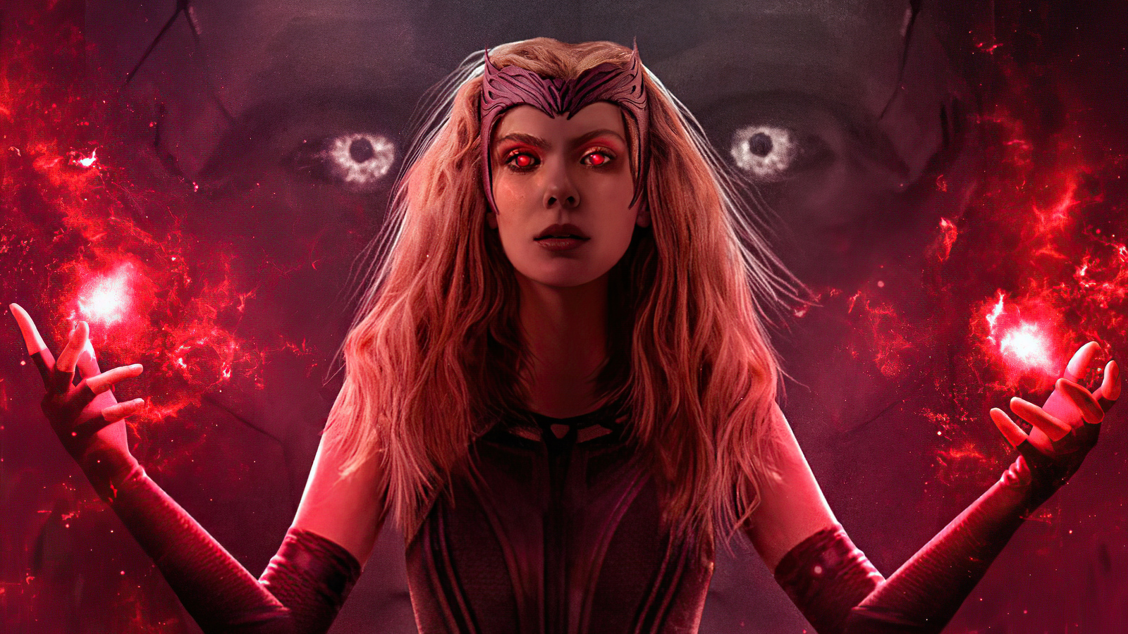 Scarlet Witch Wanda Vision Full Power Wallpapers