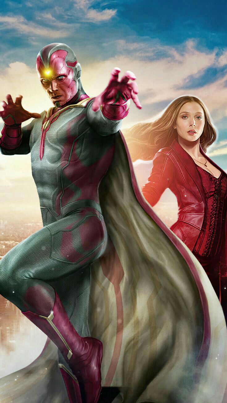 Scarlet Witch Wanda Vision Full Power Wallpapers