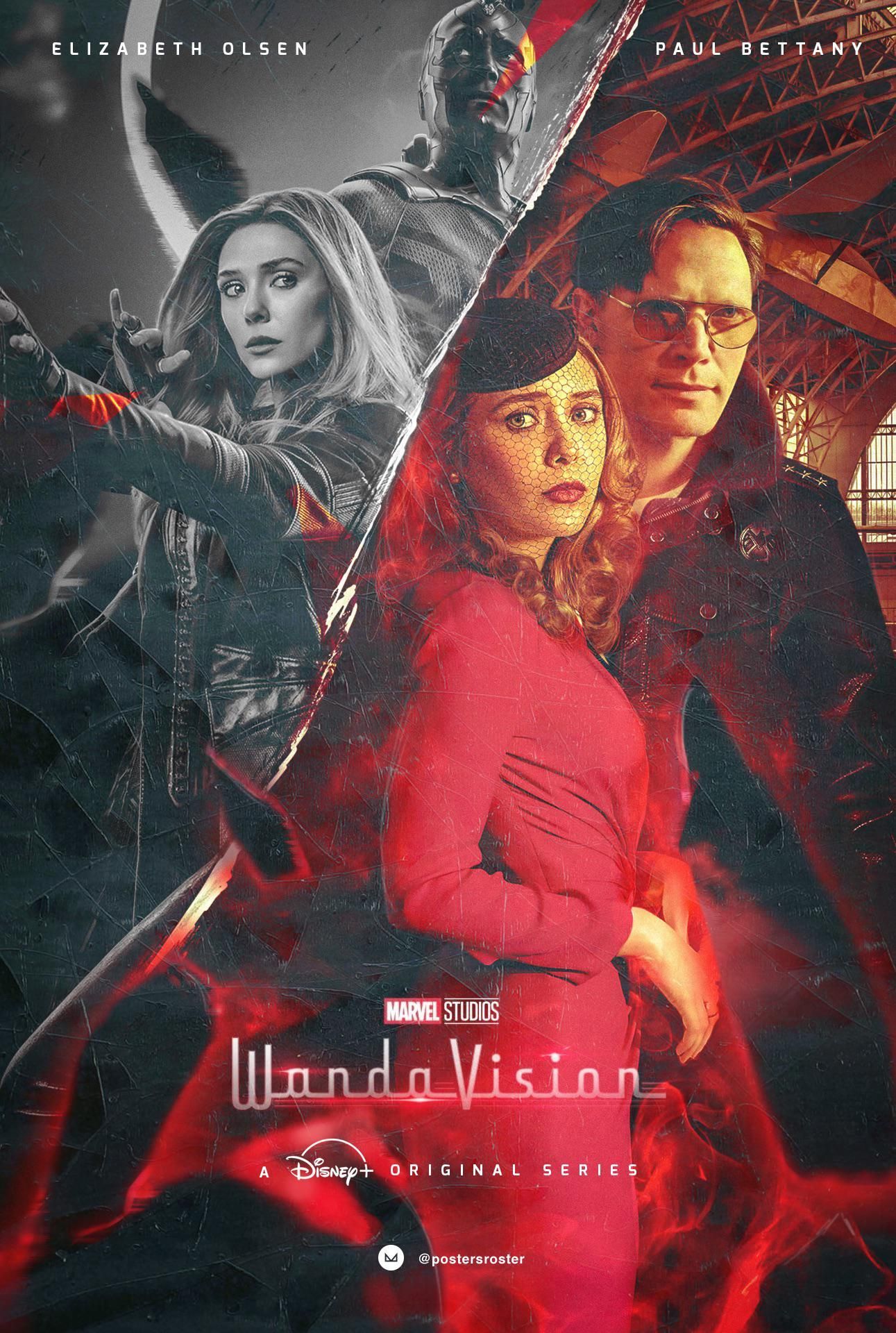 Scarlet Witch Wanda Vision Full Power Wallpapers