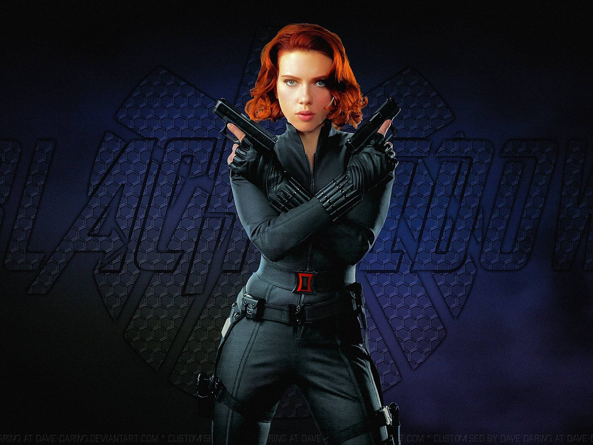 Scarlett Johansson As Black Widow In Avengers Wallpapers