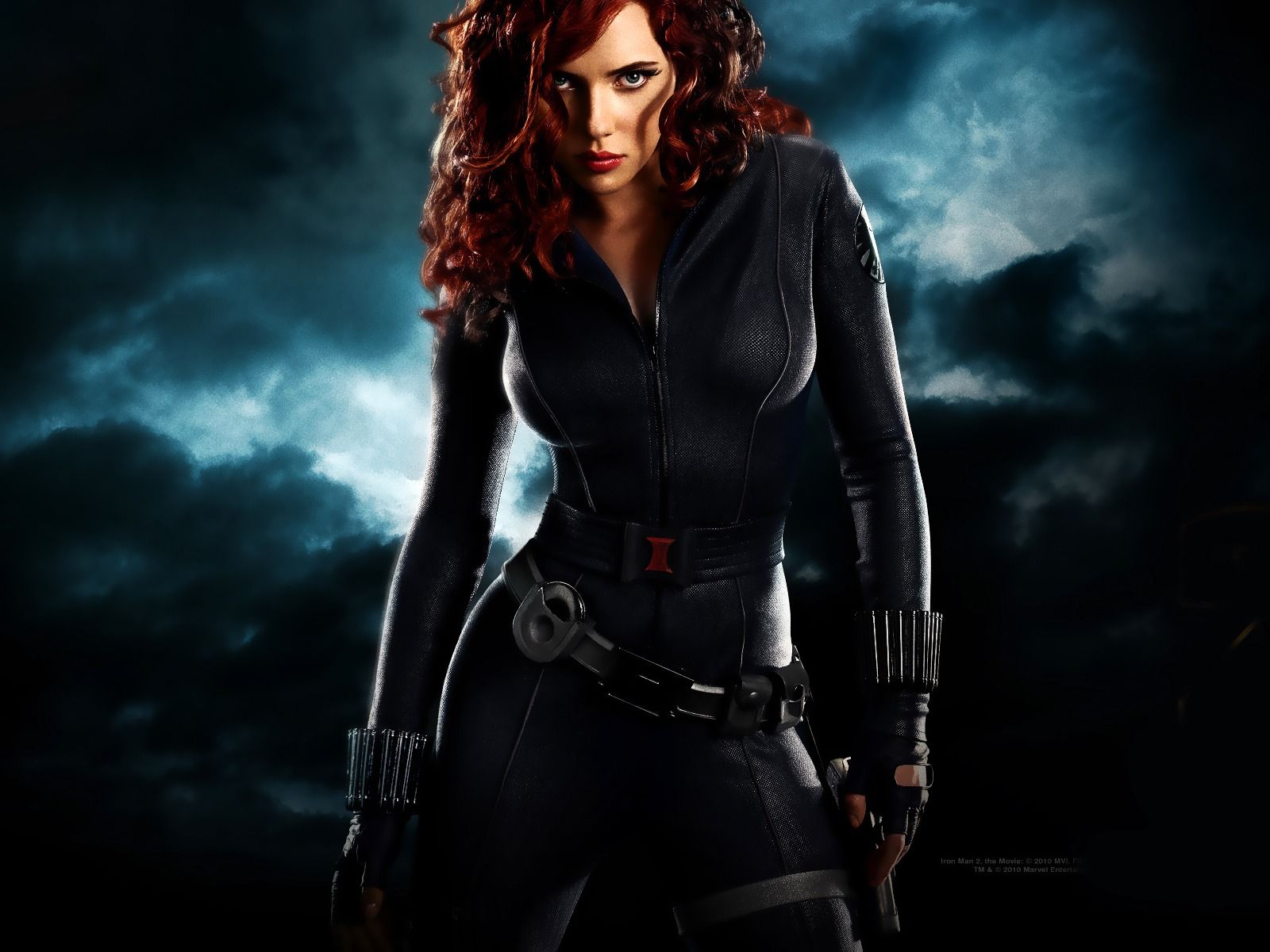 Scarlett Johansson As Black Widow In Avengers Wallpapers