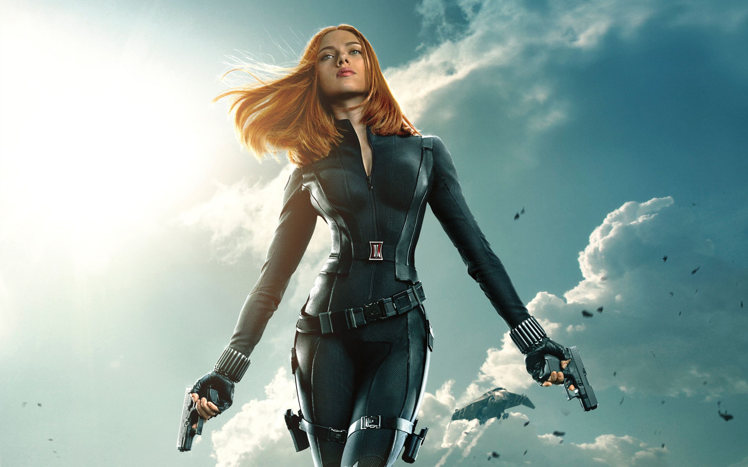 Scarlett Johansson As Black Widow In Avengers Wallpapers