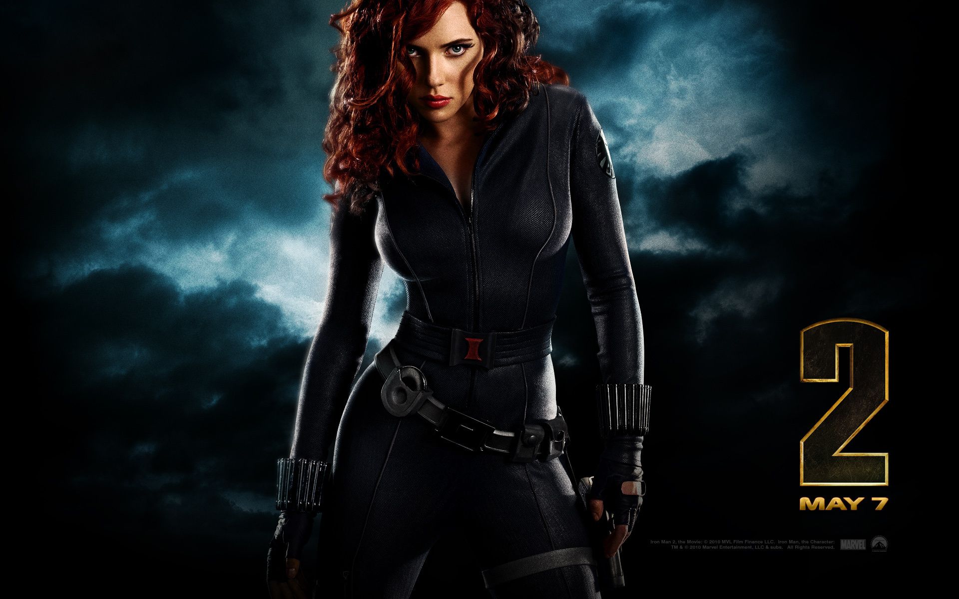 Scarlett Johansson Black Widow Movie Poster Wallpapers