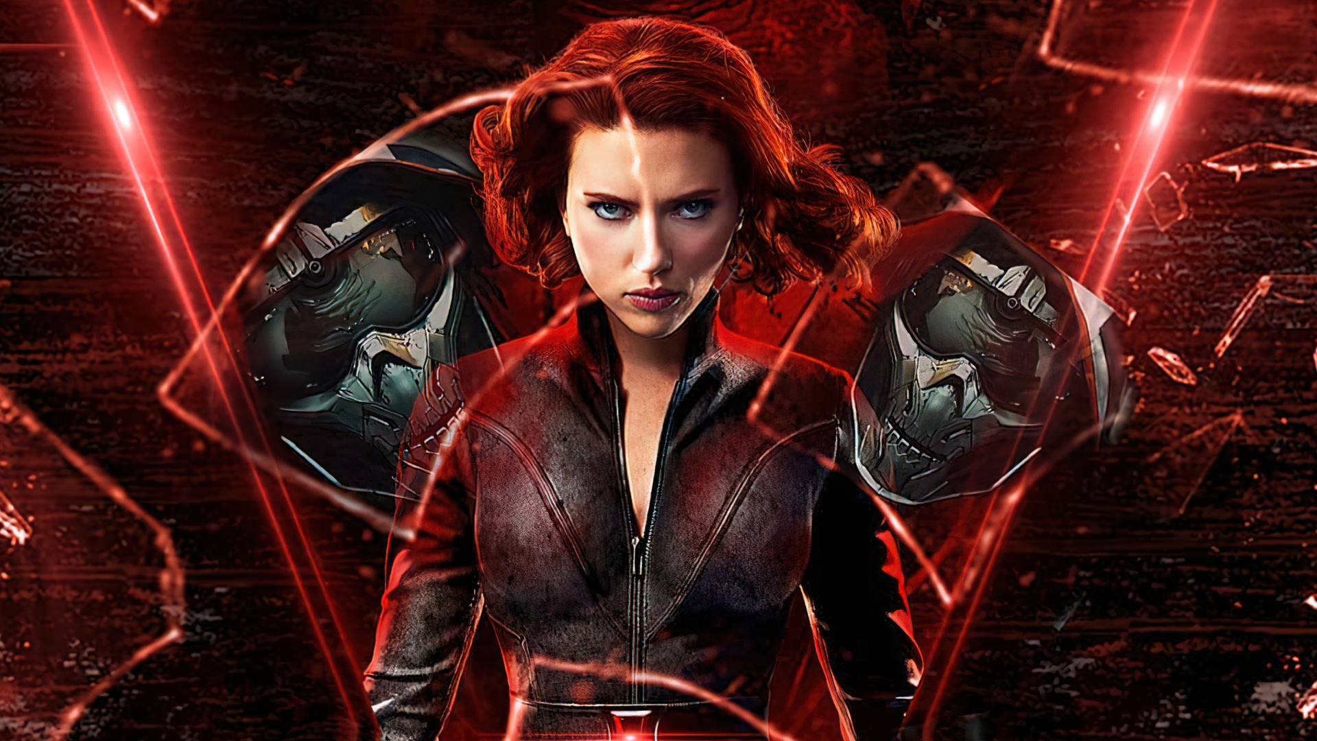 Scarlett Johansson Black Widow Movie Poster Wallpapers