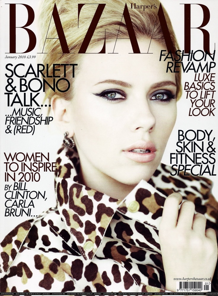Scarlett Johansson Harper Bazar Wallpapers