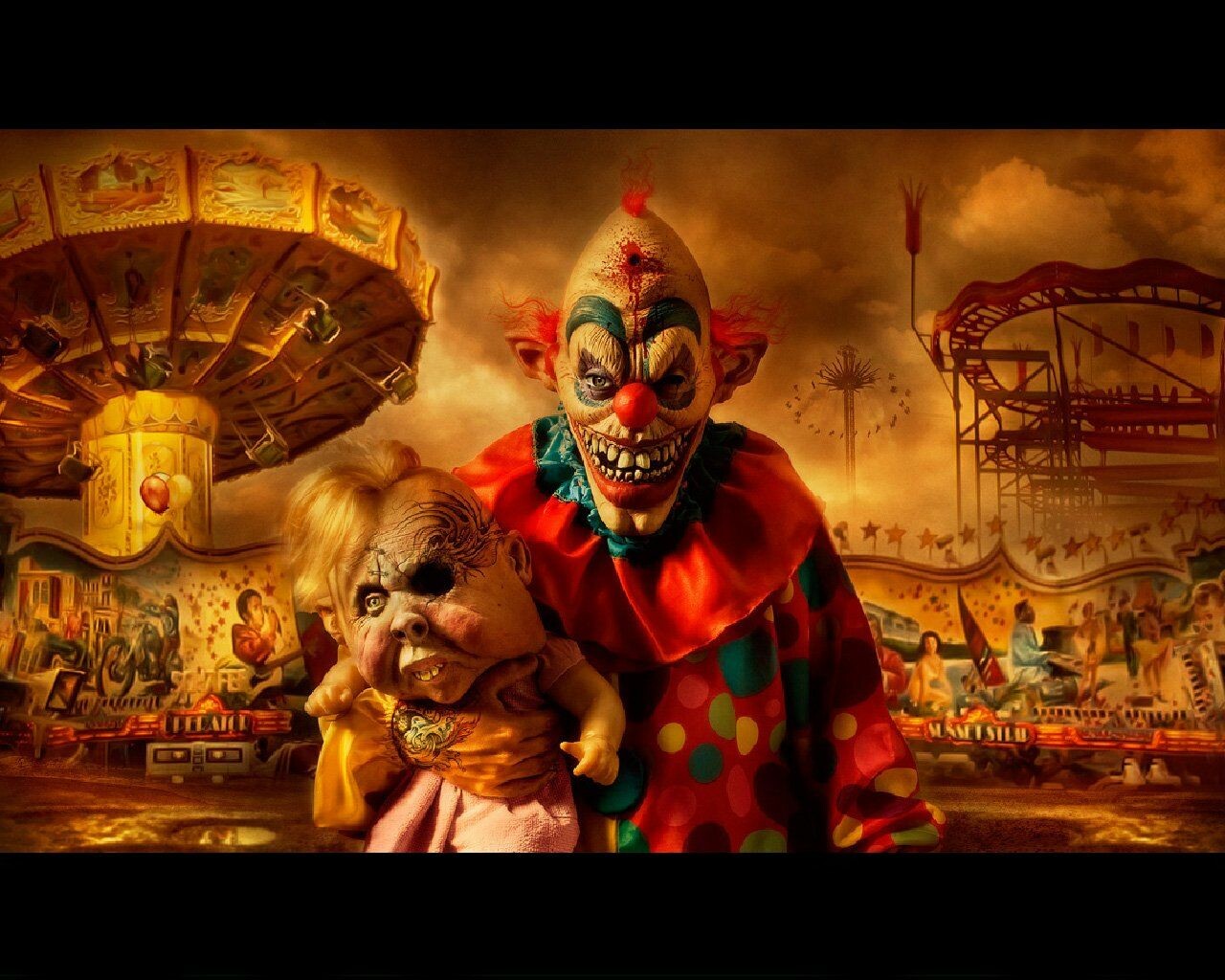 Scary Clowns Backgrounds