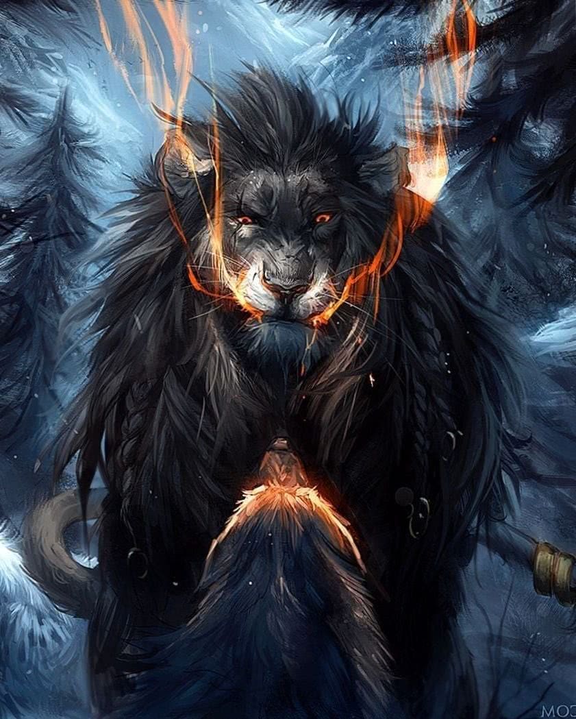 Scary Lion Wallpapers