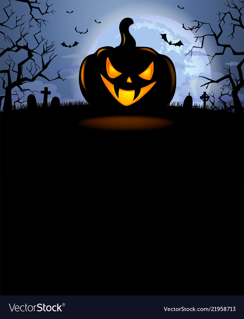 Scary Pumpkin Background