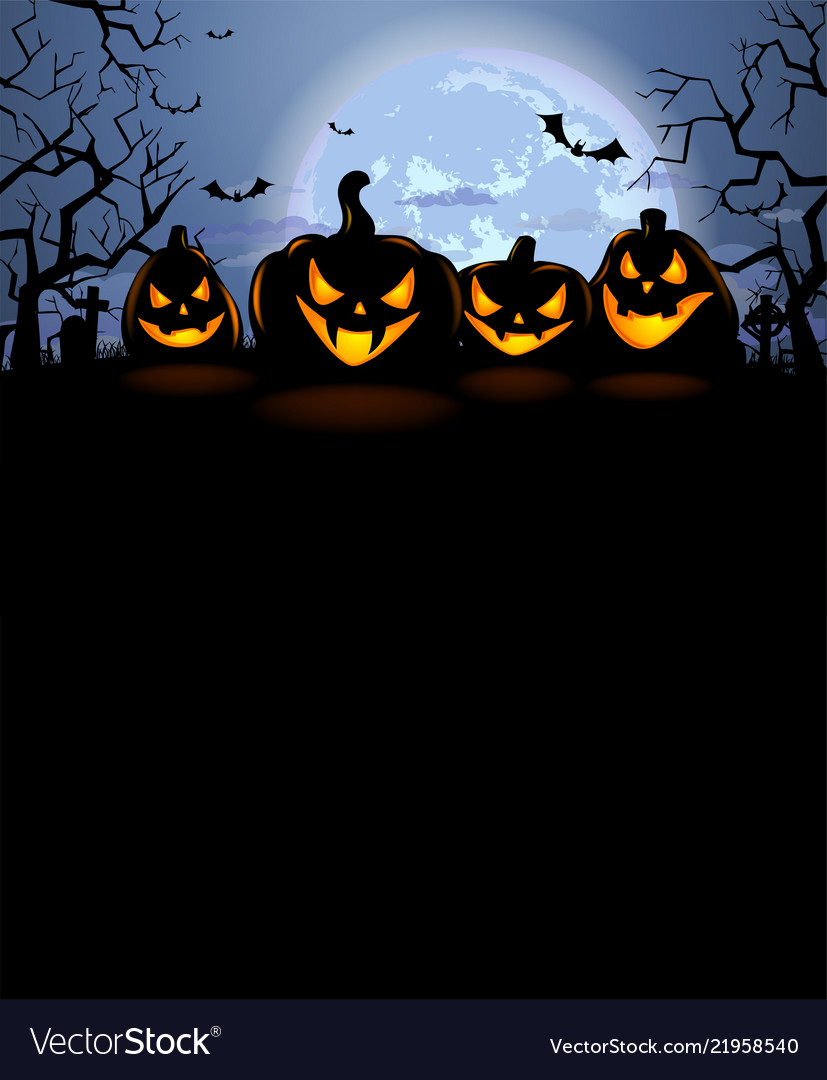 Scary Pumpkin Background