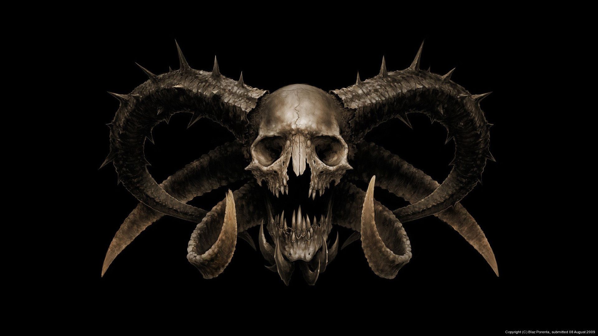 Scary Skulls
 Wallpapers