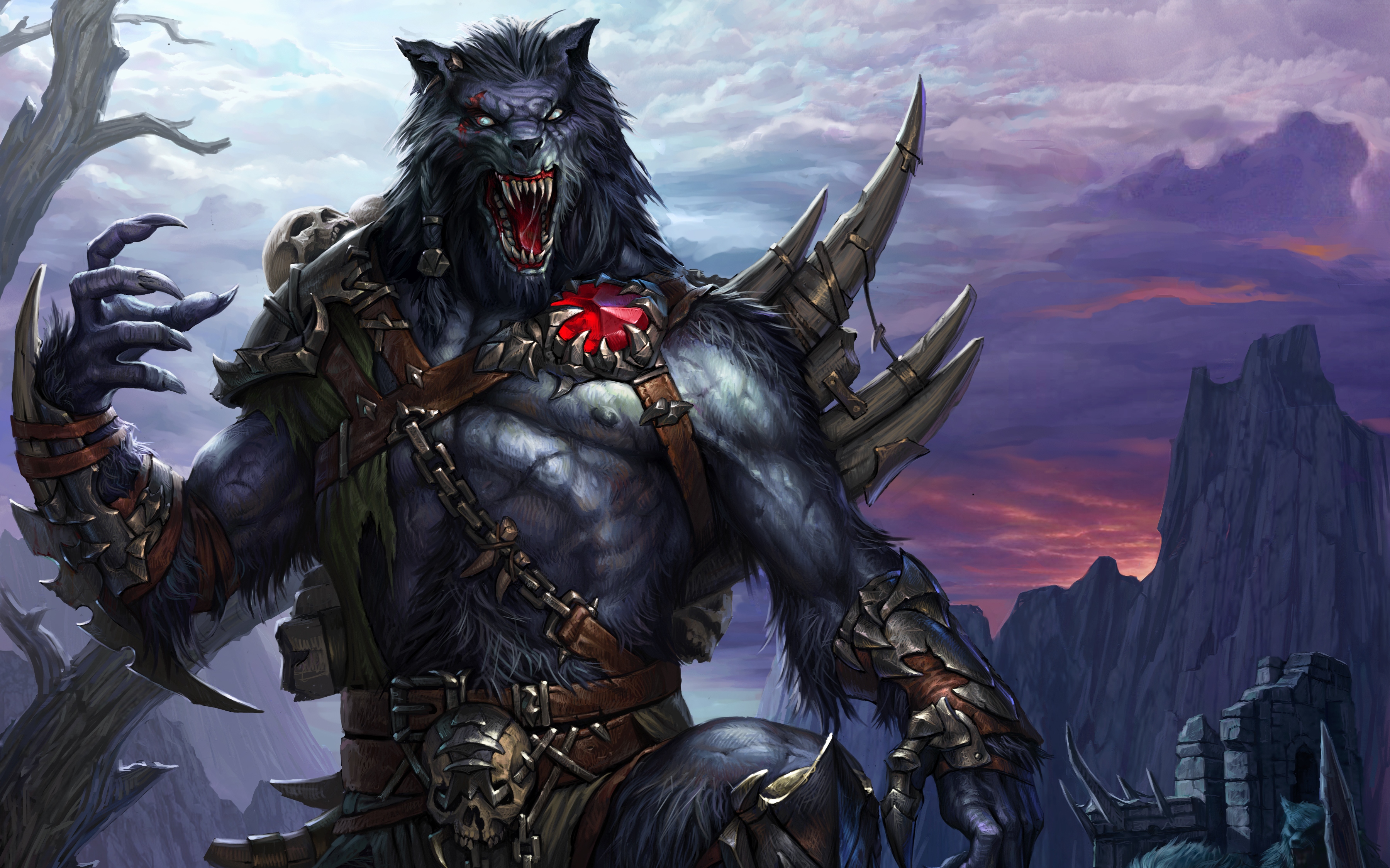 Scary Werewolf Picture Wallpapers